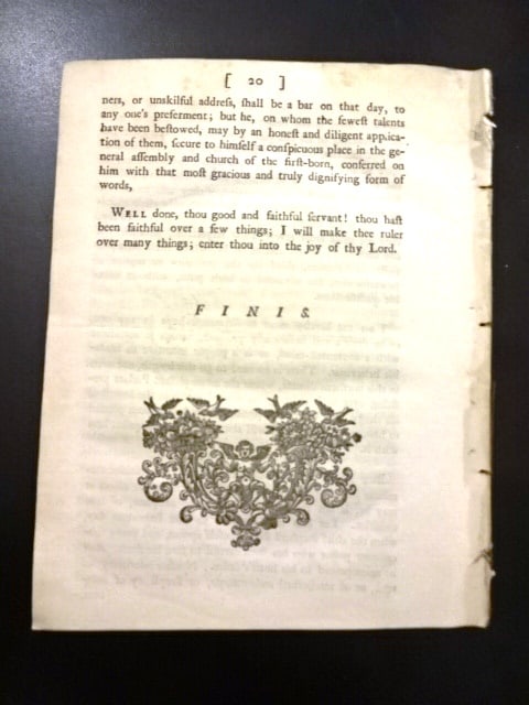 1759 Pamphlet Visitation Arch Deacon Northumberland - 3