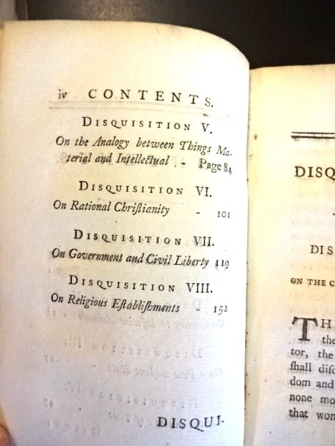 1782 Disquisitions on Several Subjects - 2