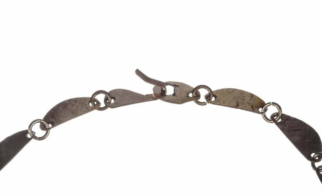 Israeli Arts and Crafts Runway Charm Necklace - 6