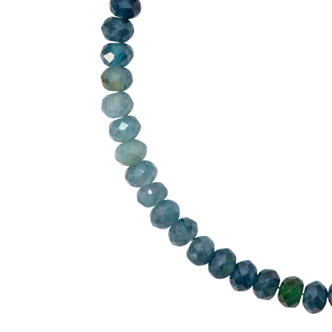 Ombre Indicolite Tourmaline Bracelet 14K Gold - 4