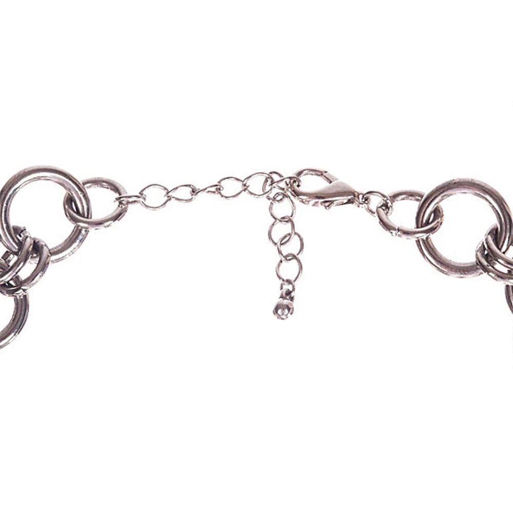 Hand Made Vintage Chain Bib Bandana Necklace - 6