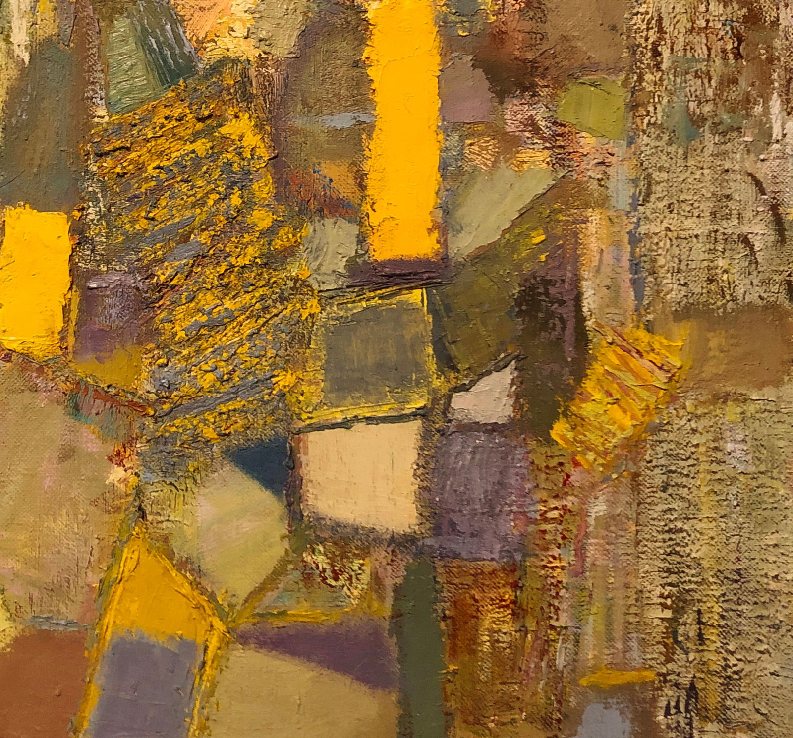 Oil painting Voices of the Yellow Light Alexey Rubanov - 5