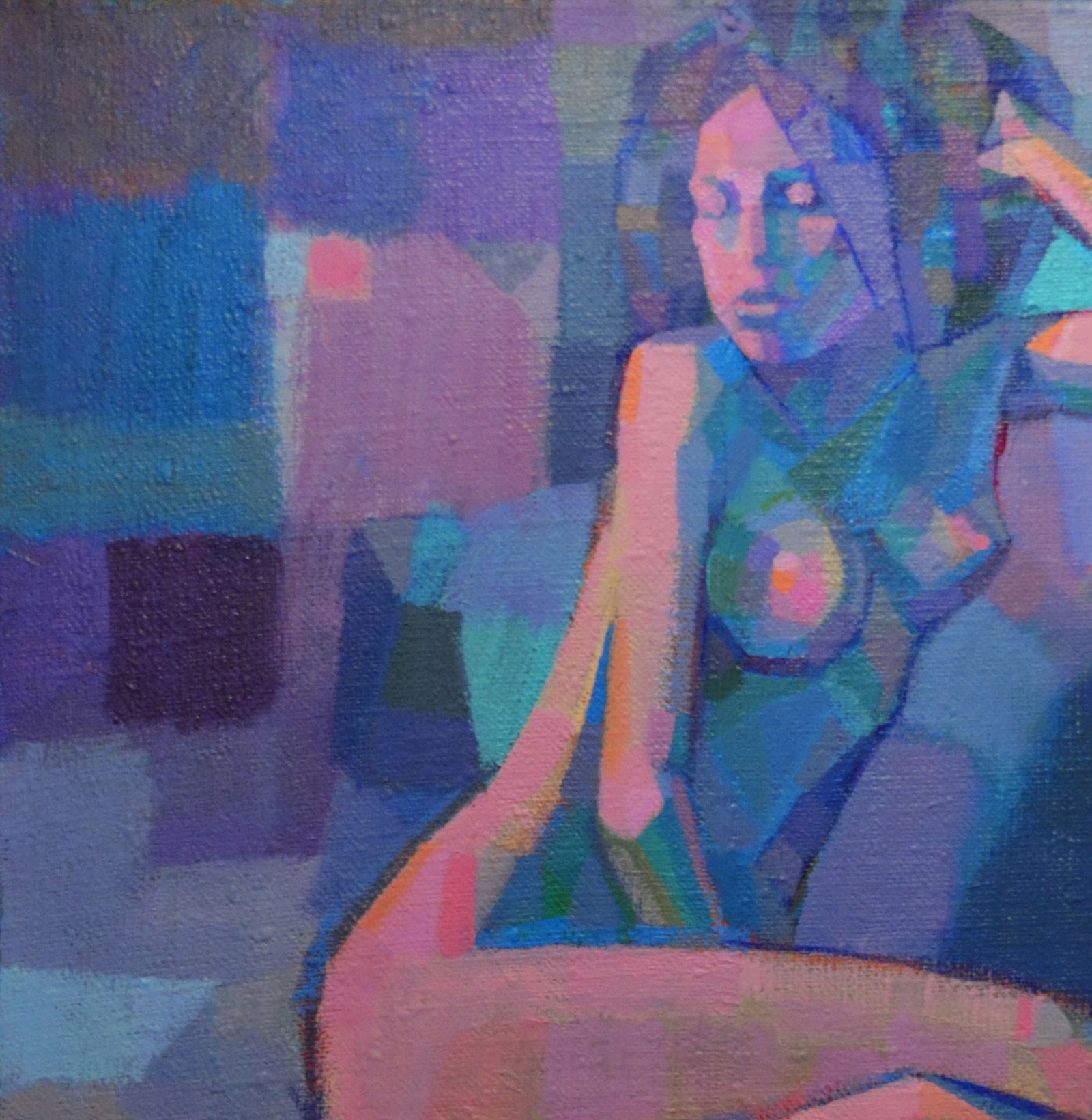 Acrylic painting The Smell of Spring Alexey Rubanov - 2