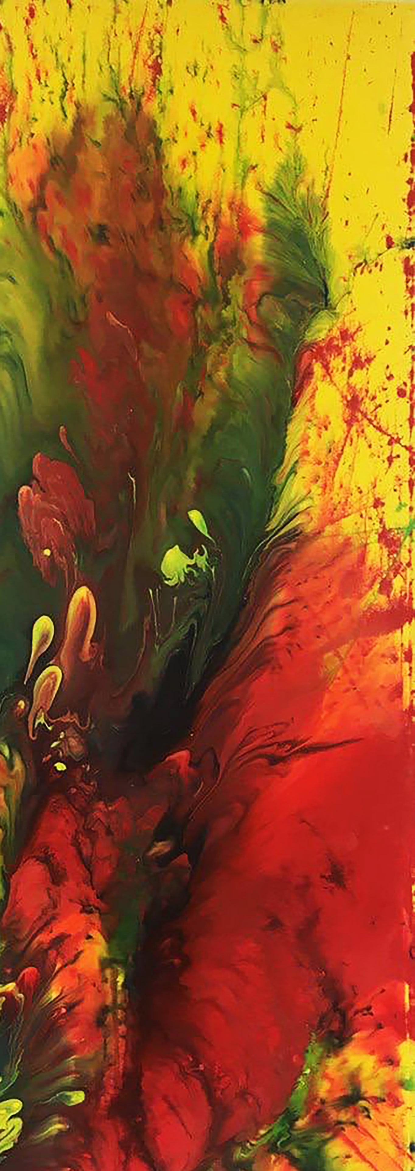 Acrylic painting Burning Poppies Irina Sitaylo - 3