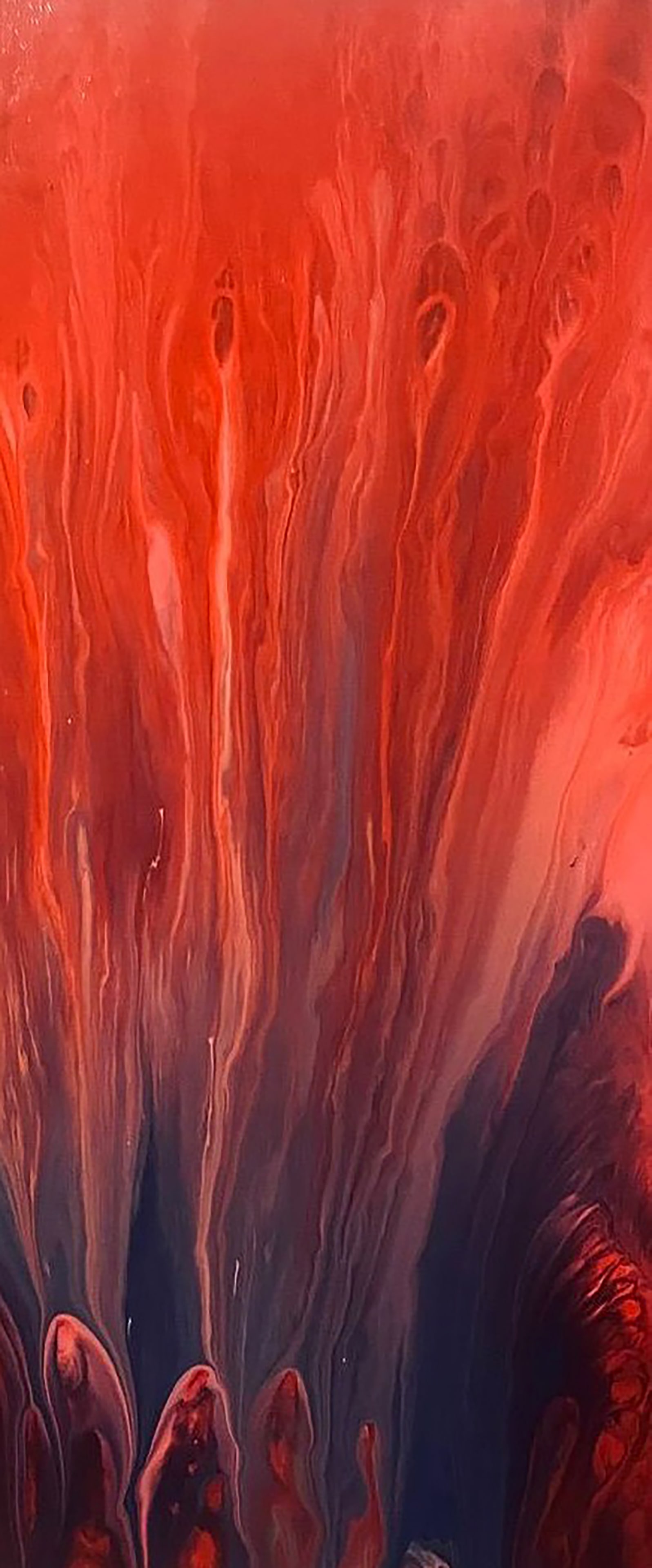 Acrylic painting Fiery Heart Irina Sitaylo - 3