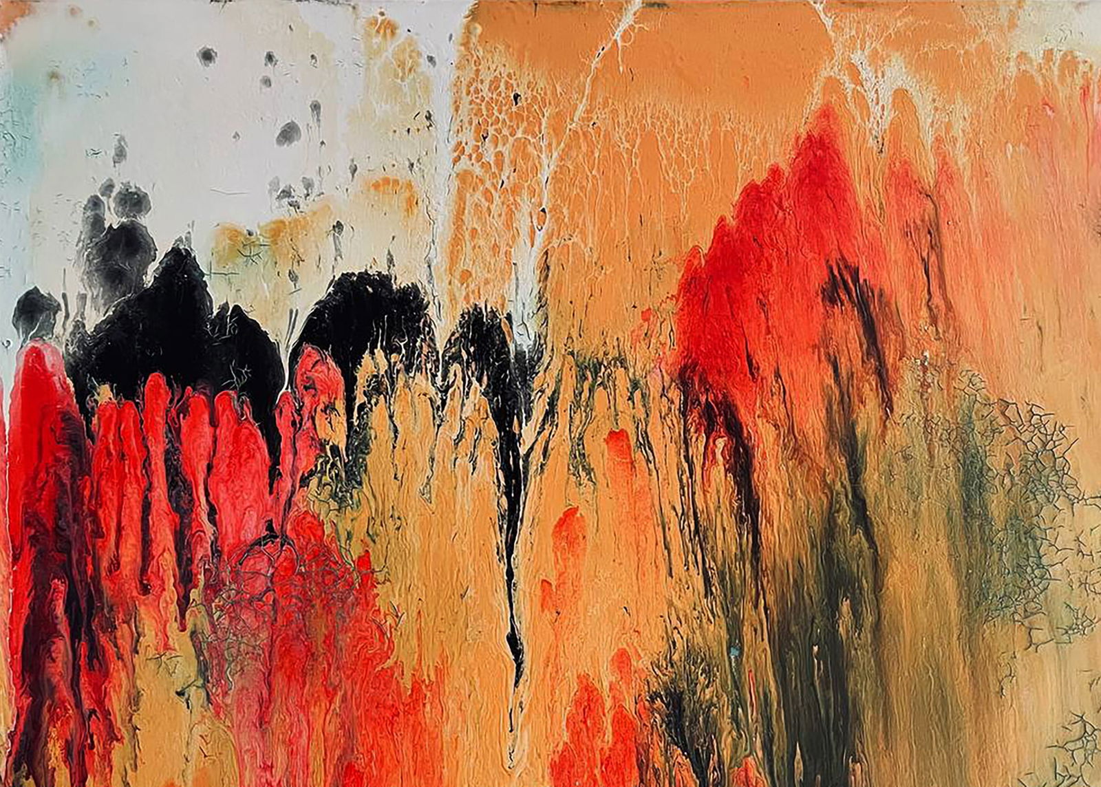 Acrylic painting A Touch of Autumn Irina Sitaylo - 2