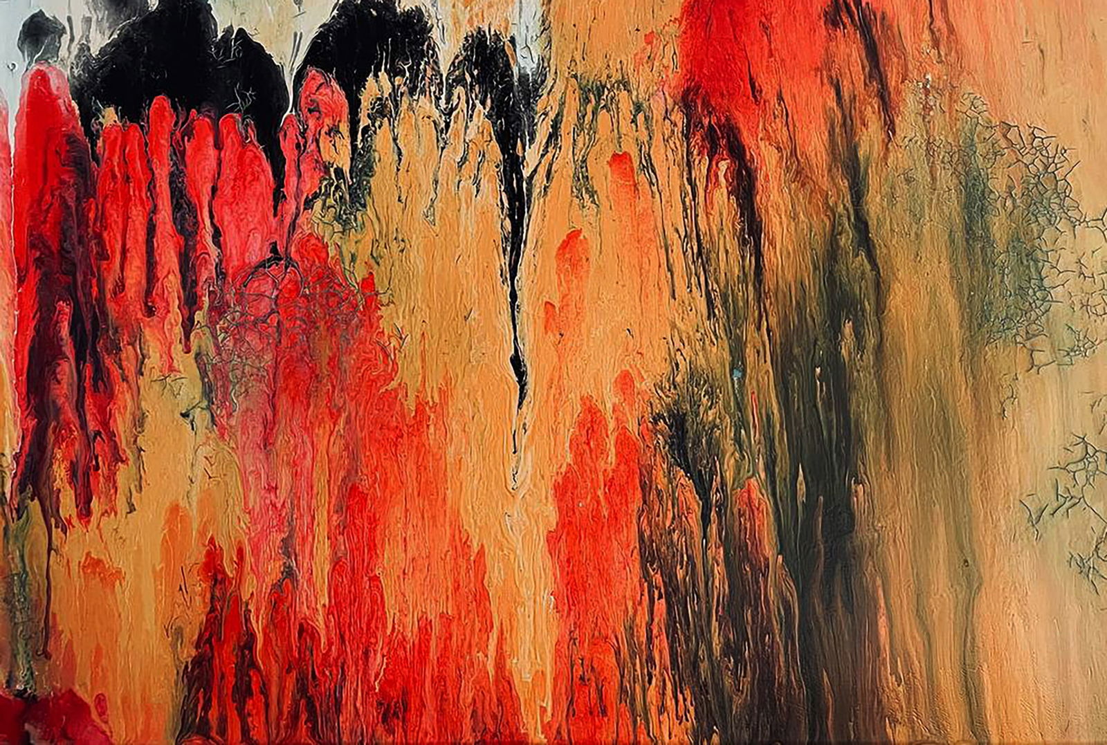 Acrylic painting A Touch of Autumn Irina Sitaylo - 4