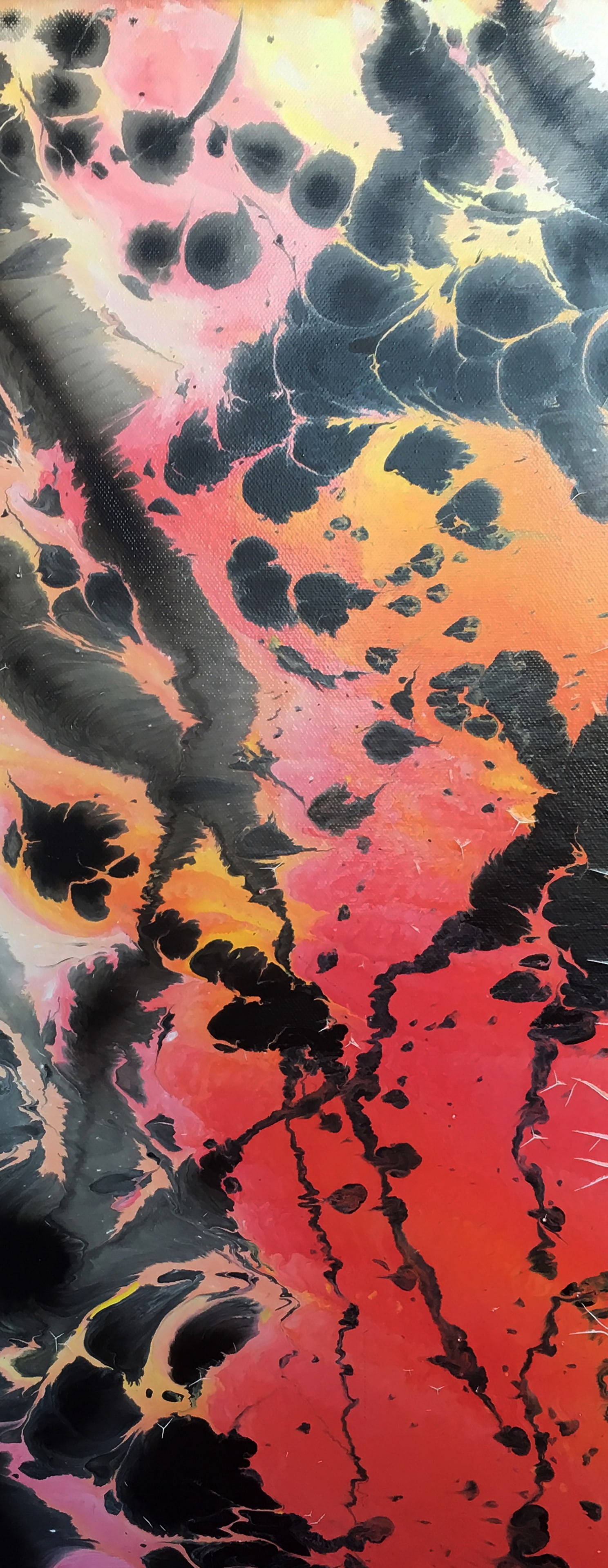 Acrylic painting Whirlwind of Passion Irina Sitaylo - 3