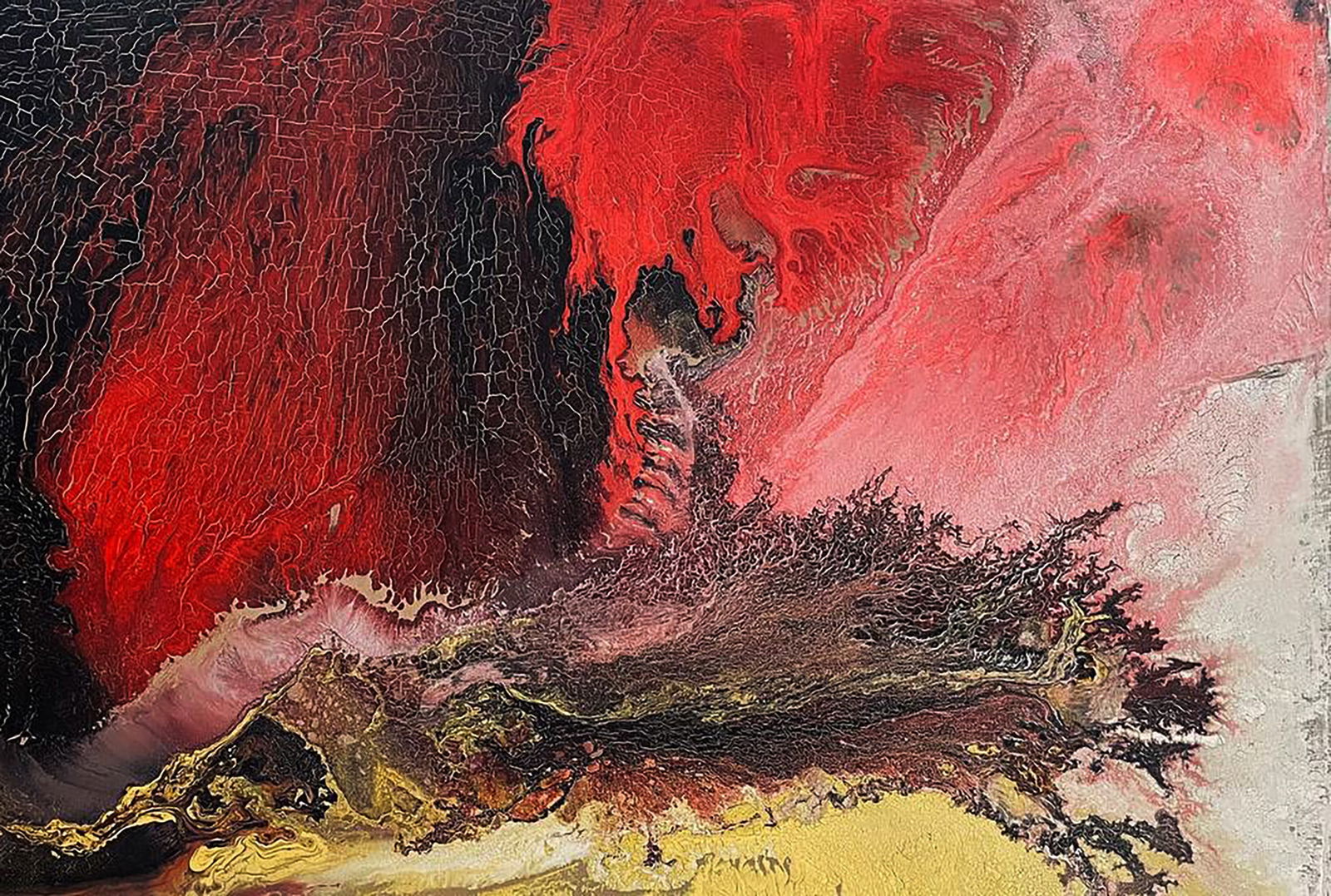 Acrylic painting Energy and Time Irina Sitaylo - 3