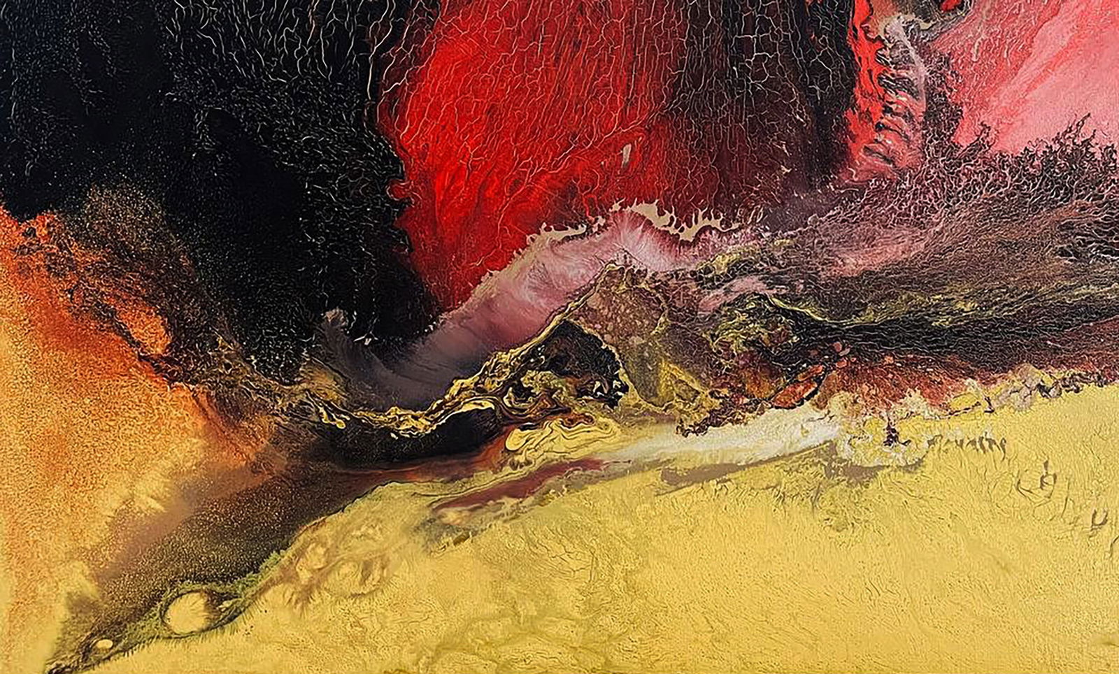 Acrylic painting Energy and Time Irina Sitaylo - 4