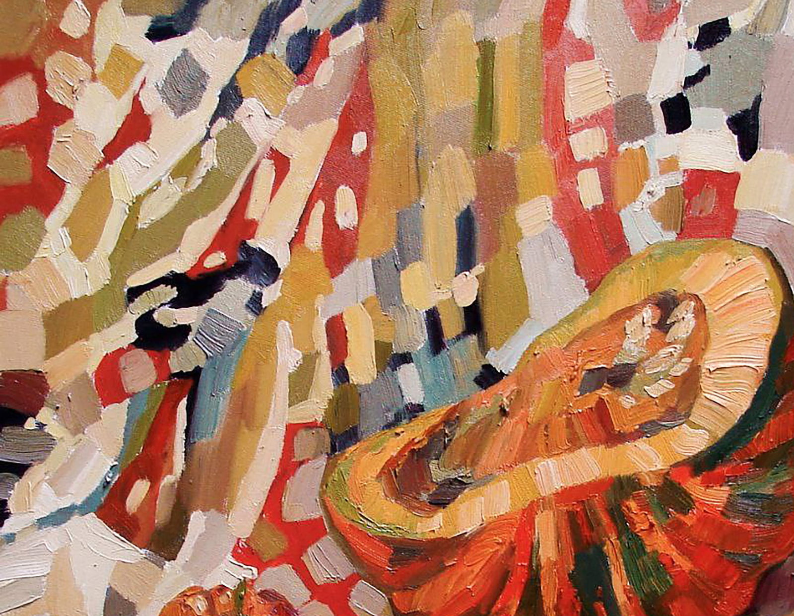 Oil painting Big pumpkin Tatyana Shulyak - 2