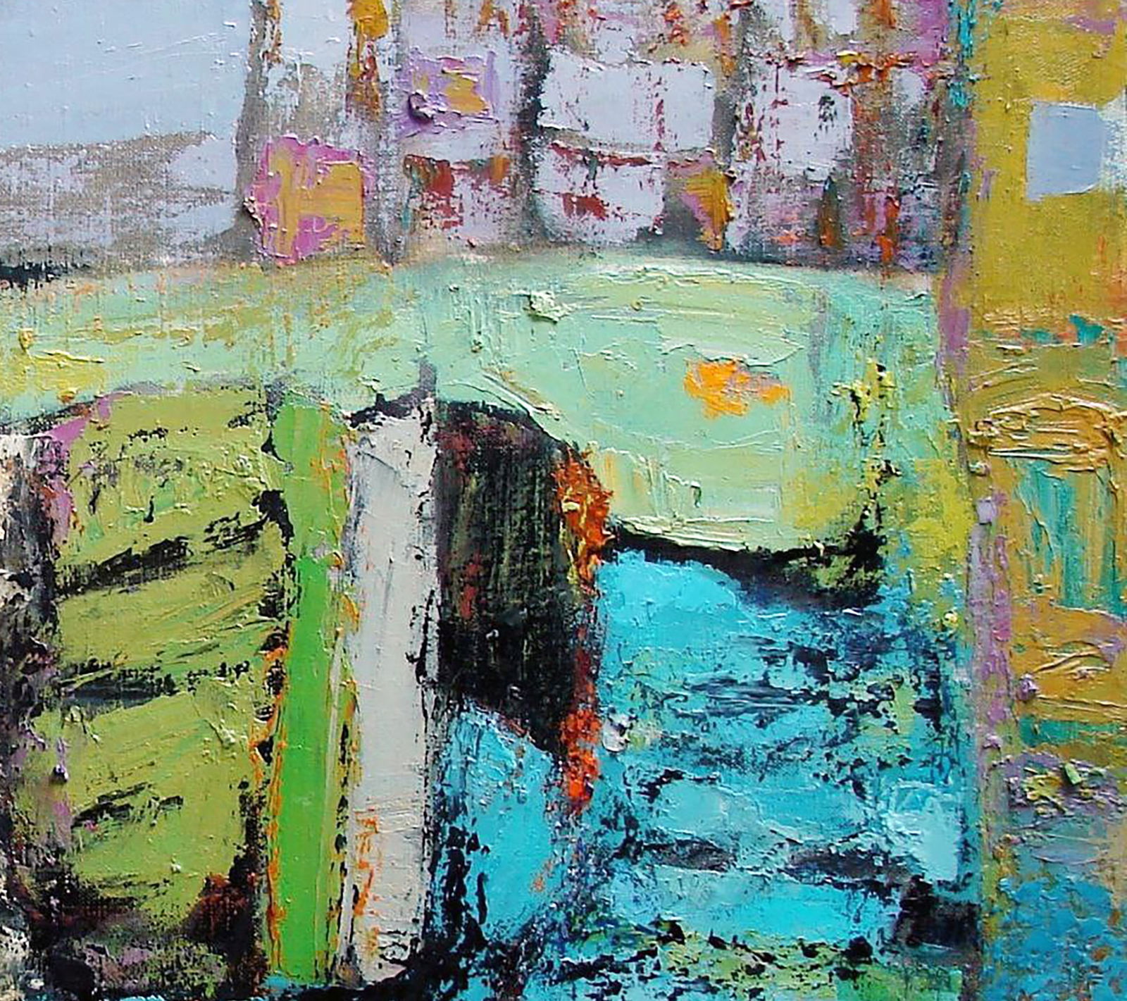 Oil painting Green summer Tatyana Shulyak - 3