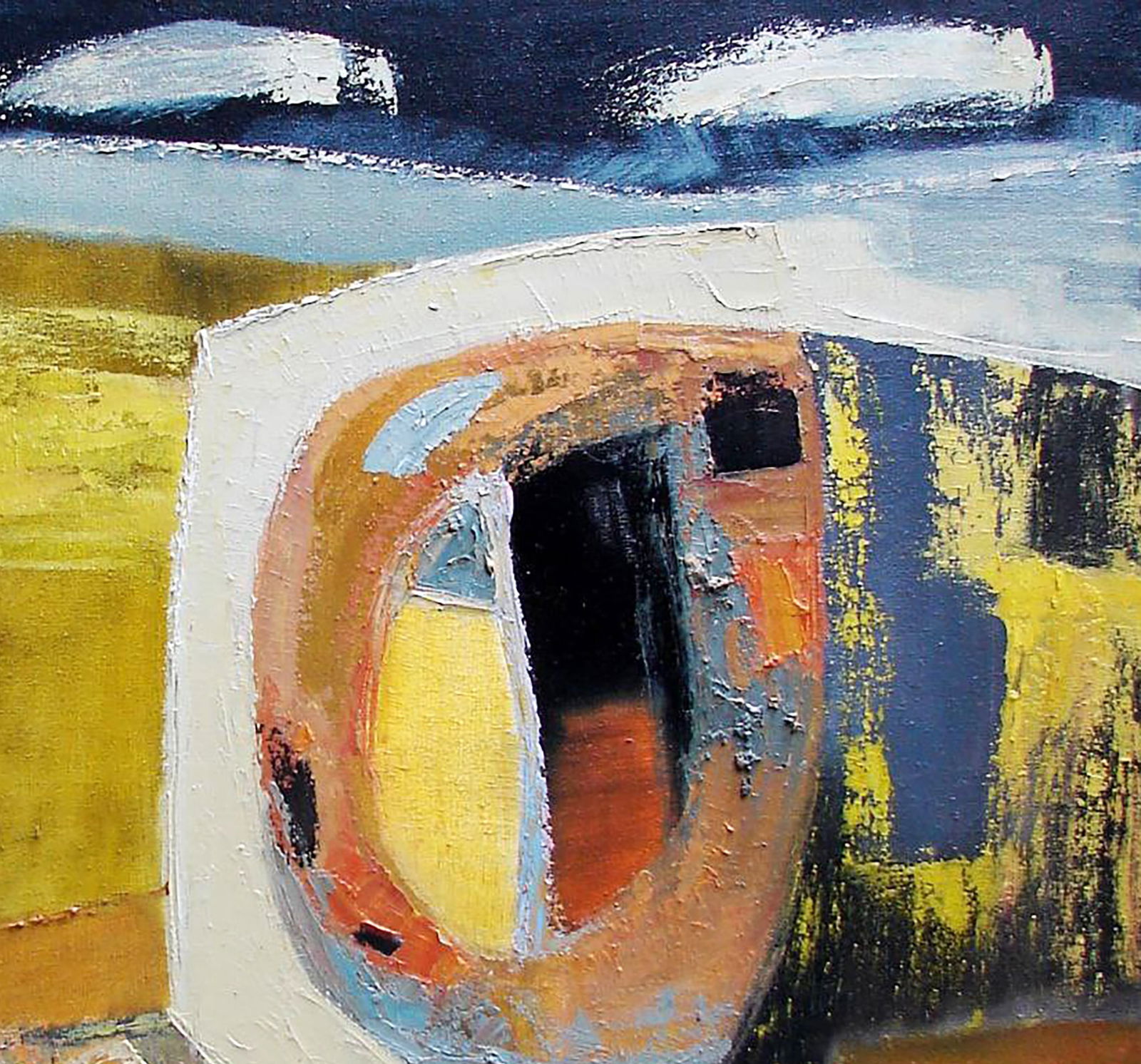 Oil painting Golden Rain Tatyana Shulyak - 3