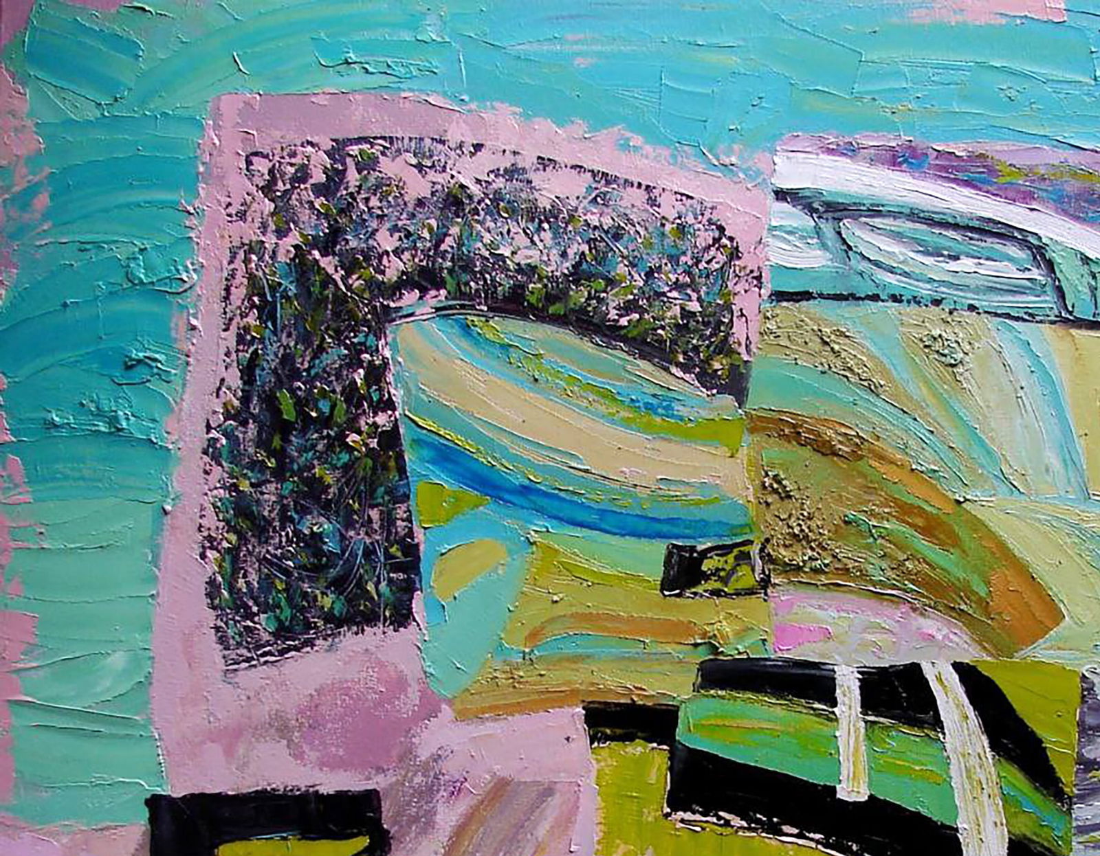 Oil painting Vanishing green Tatyana Shulyak - 2