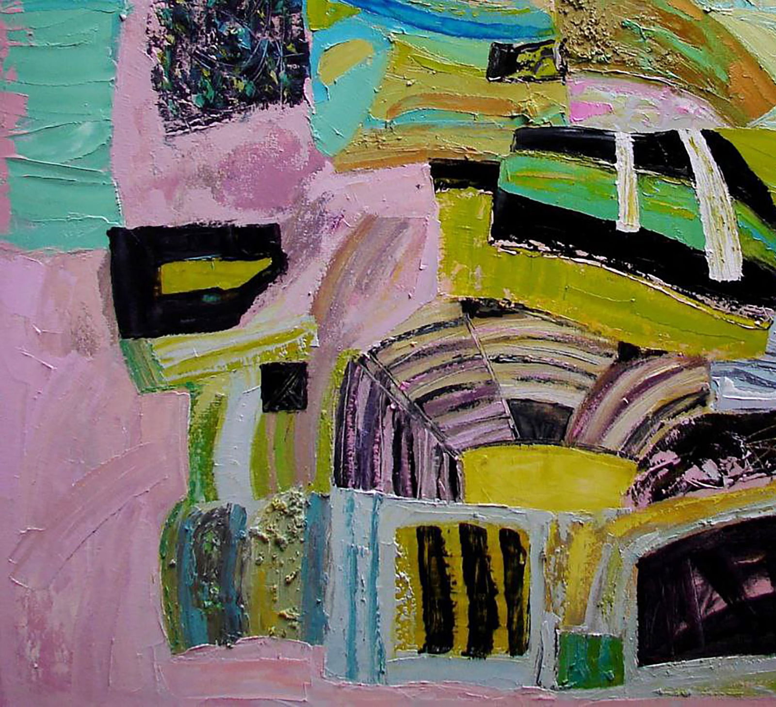 Oil painting Vanishing green Tatyana Shulyak - 4