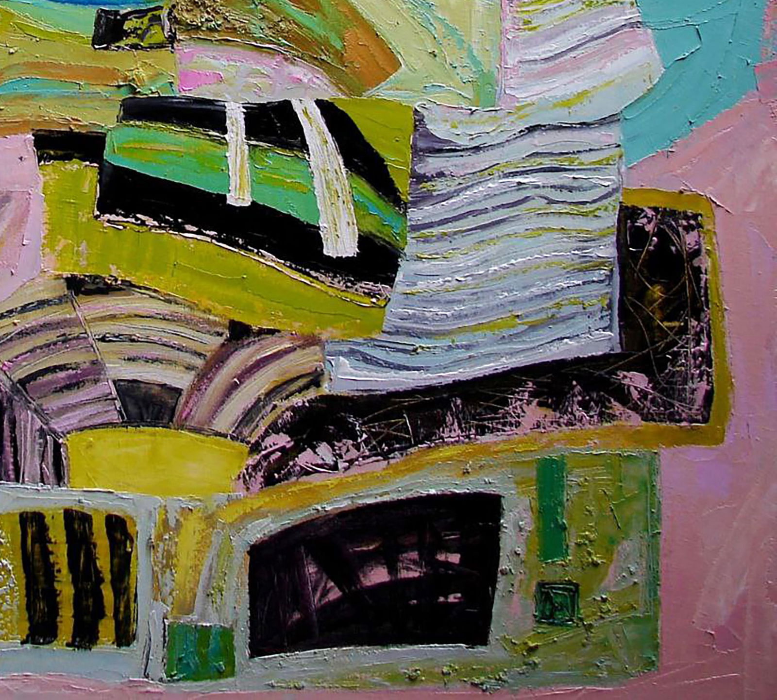 Oil painting Vanishing green Tatyana Shulyak - 5