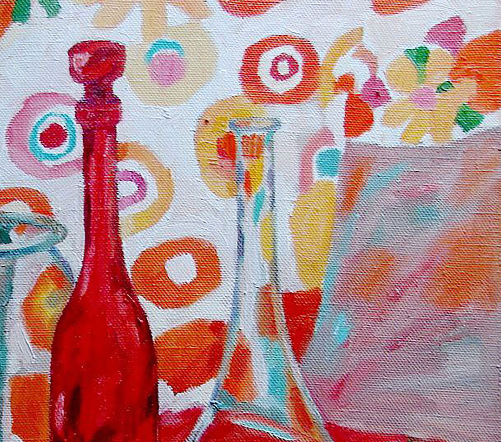 Oil painting Red still life Tatyana Shulyak - 3