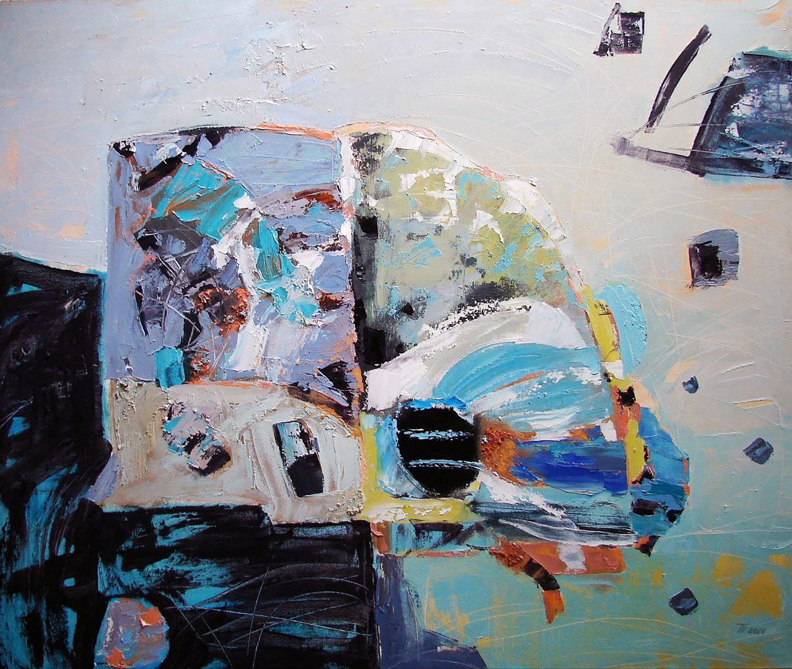 Oil painting Butterfly wing Tatyana Shulyak (1 of 5)