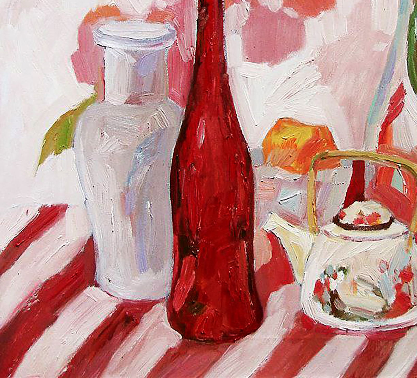 Oil painting Still life with a Chinese teapot Tatyana Shulyak - 4