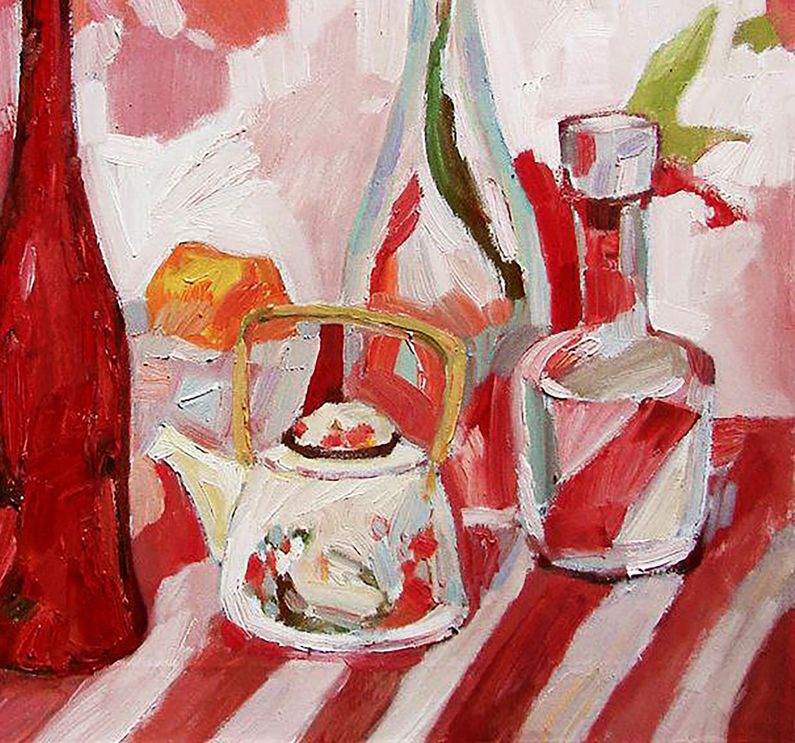 Oil painting Still life with a Chinese teapot Tatyana Shulyak - 5