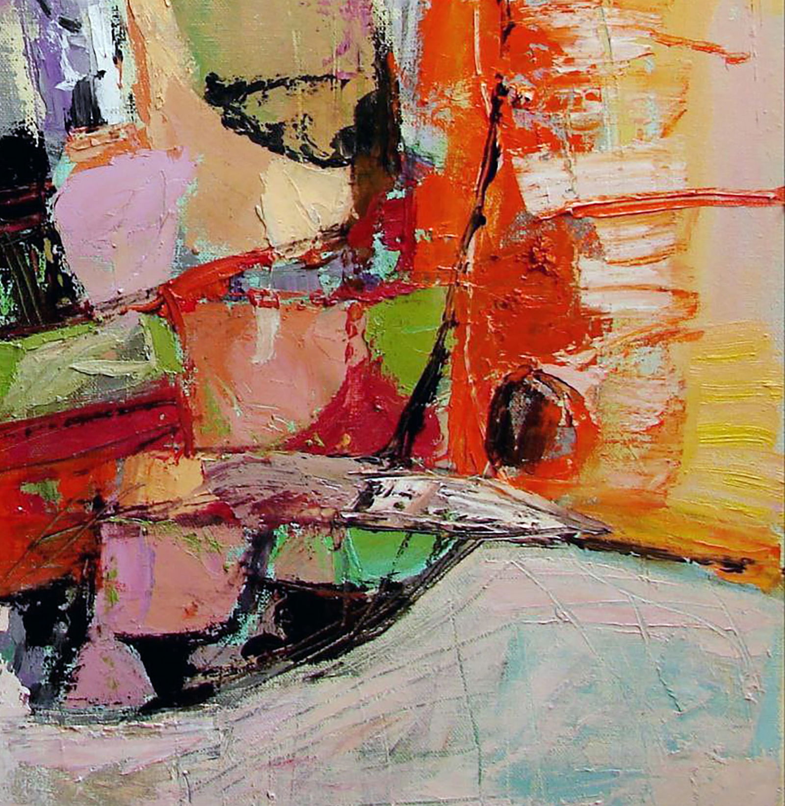Oil painting Orange mood Tatyana Shulyak - 5