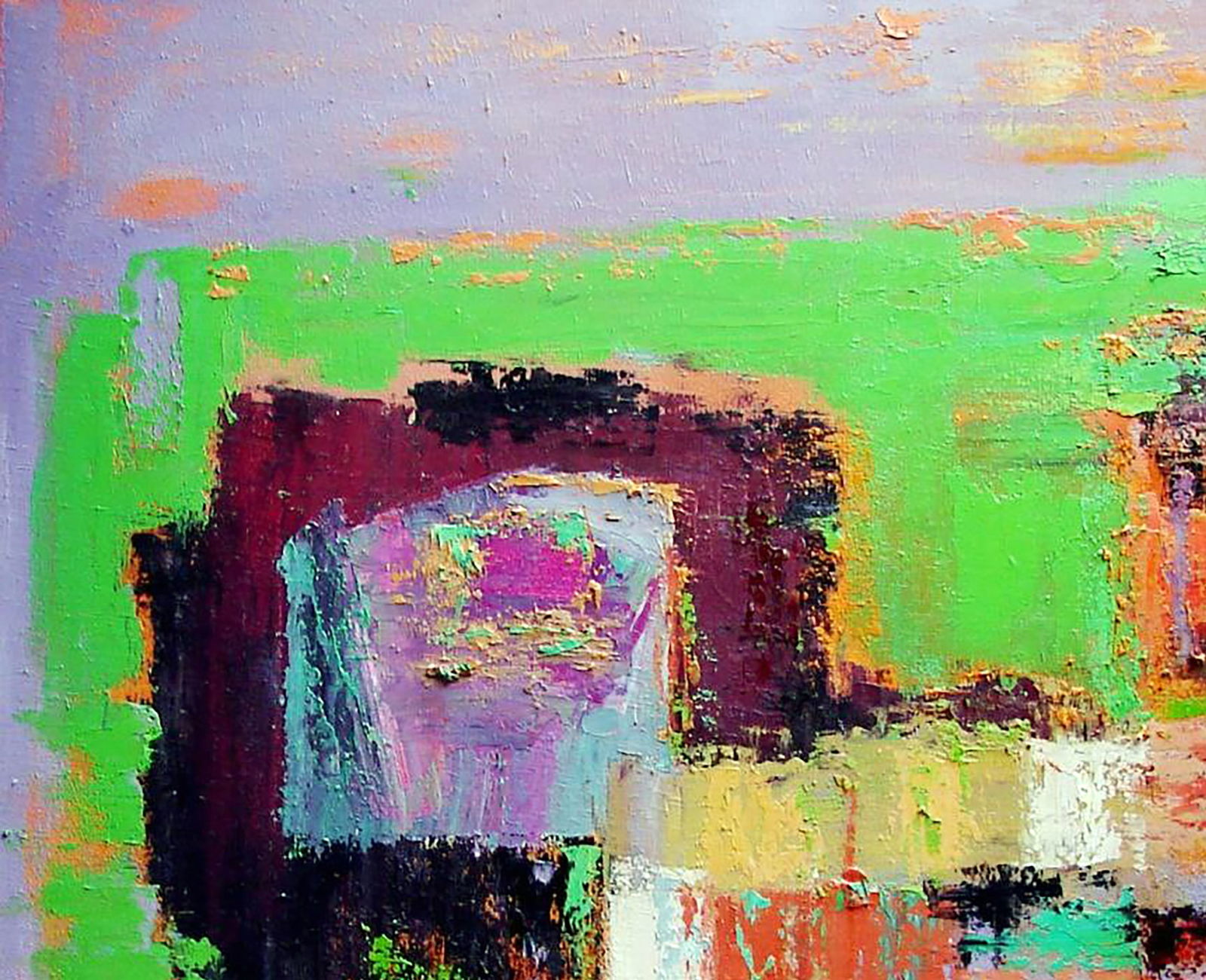 Oil painting Autumn warm day Tatyana Shulyak - 2