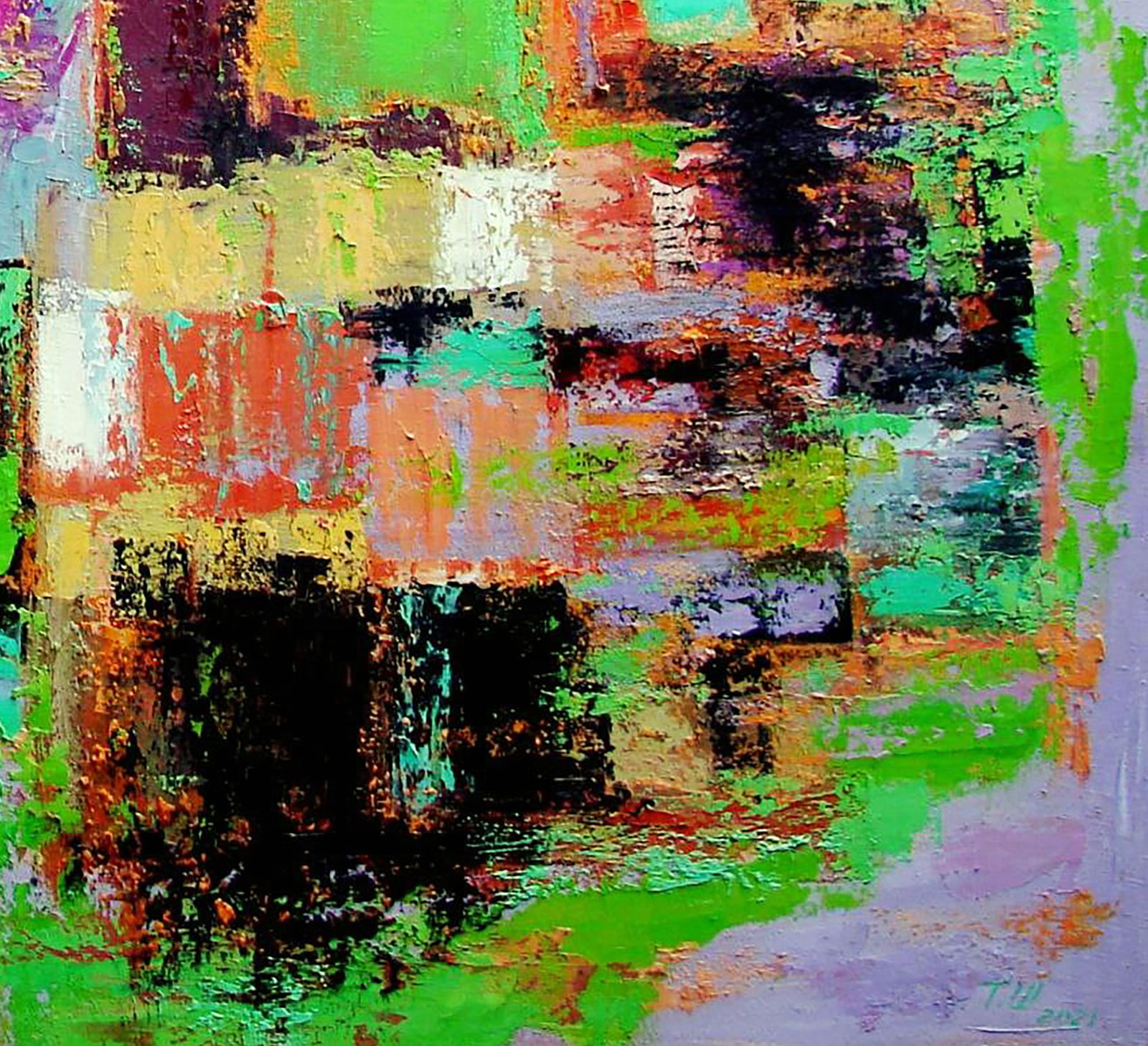 Oil painting Autumn warm day Tatyana Shulyak - 5