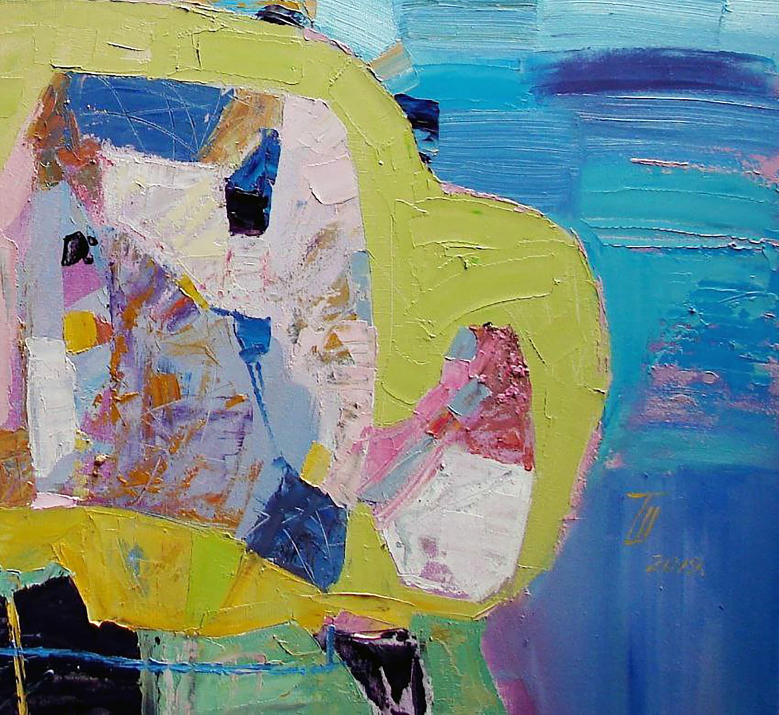 Oil painting Premonition of spring Tatyana Shulyak - 5