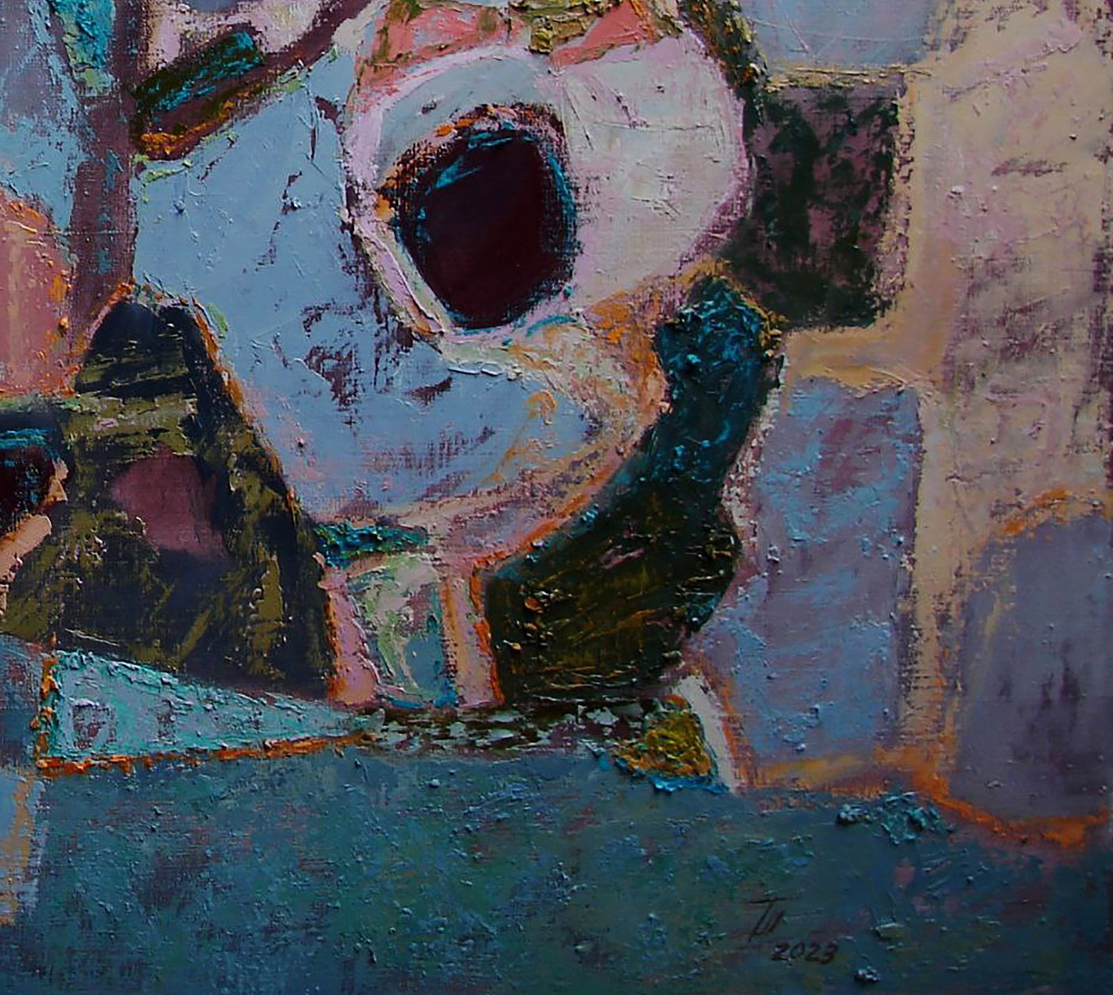 Oil painting Quiet Meditation Tatyana Shulyak - 5