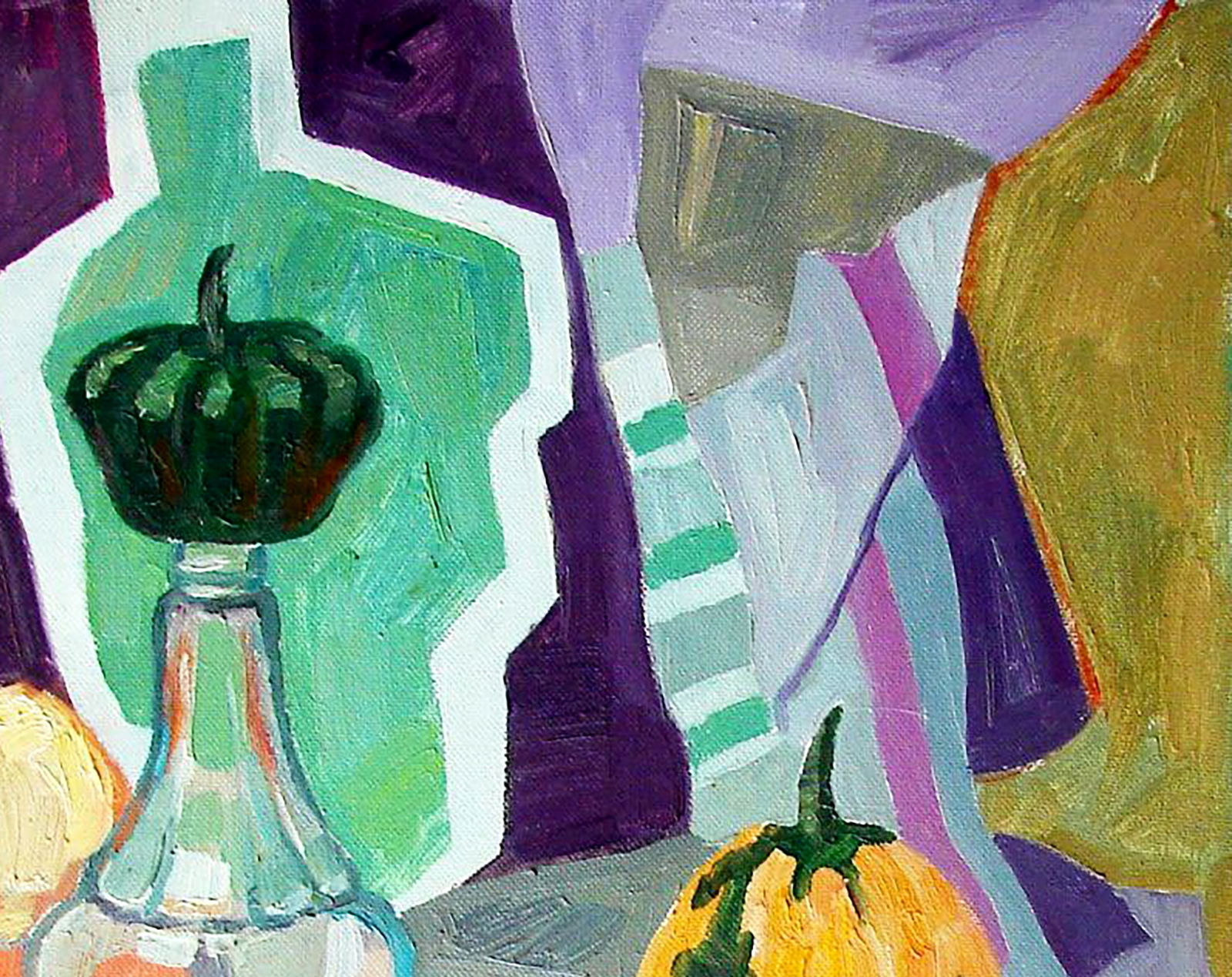 Oil painting Pumpkins and peppers Tatyana Shulyak - 3