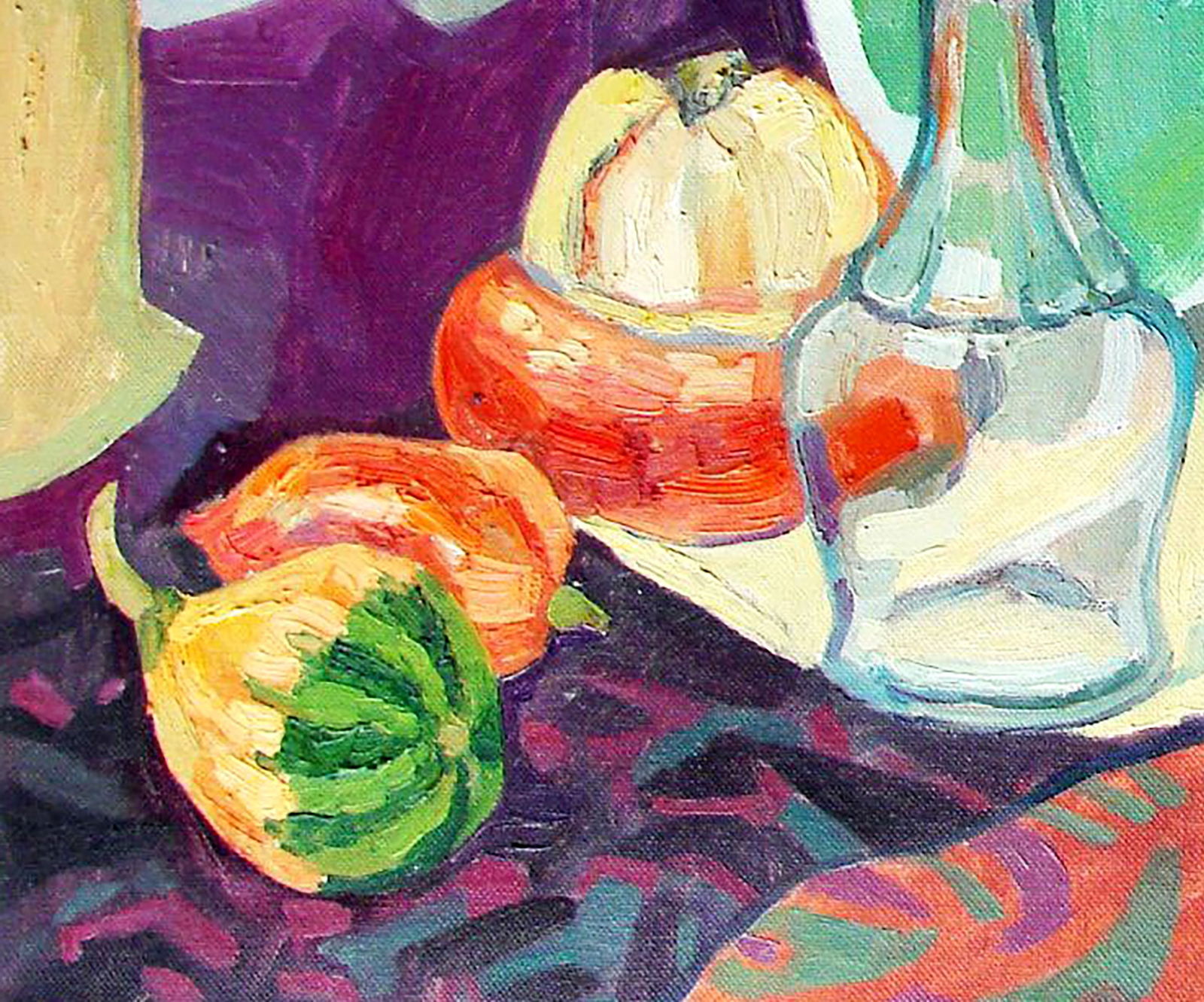 Oil painting Pumpkins and peppers Tatyana Shulyak - 4