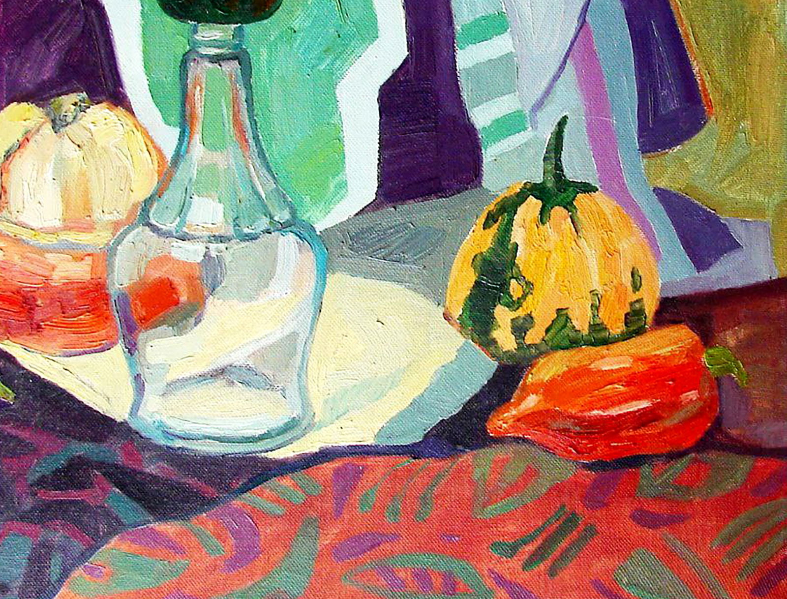 Oil painting Pumpkins and peppers Tatyana Shulyak - 5