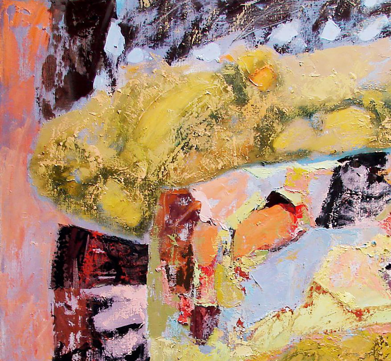 Oil painting Peach blossom Tatyana Shulyak - 2