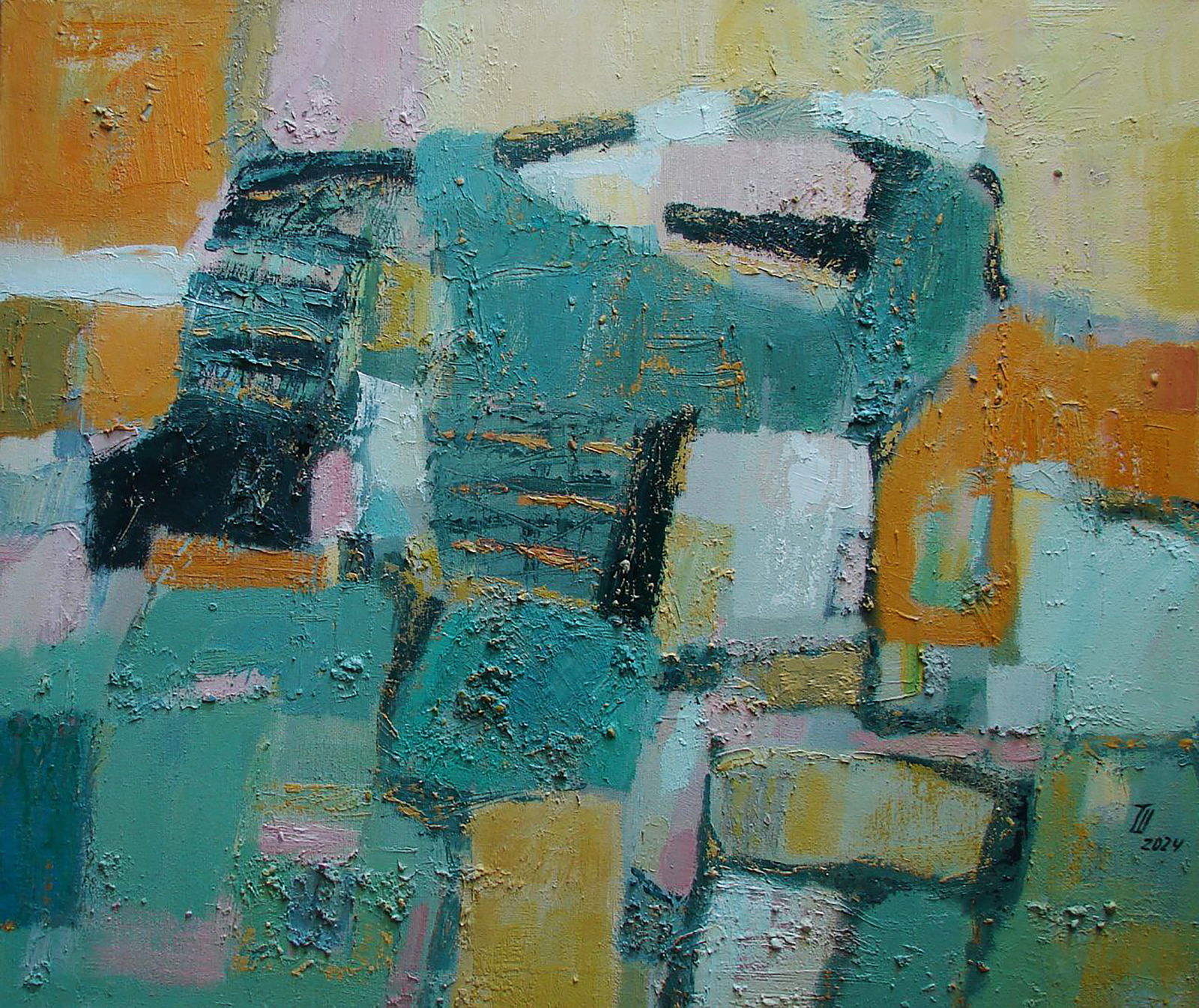 Oil painting Autumn fields Tatyana Shulyak: Title: Oil painting Autumn fields Tatyana Shulyak Description: 48SHUL Painter: Tatyana Shulyak Size: 60x70 cm/23.62x27.55 inches Components: oil, canvas Original painting CONDITION: excellent ARTIST: