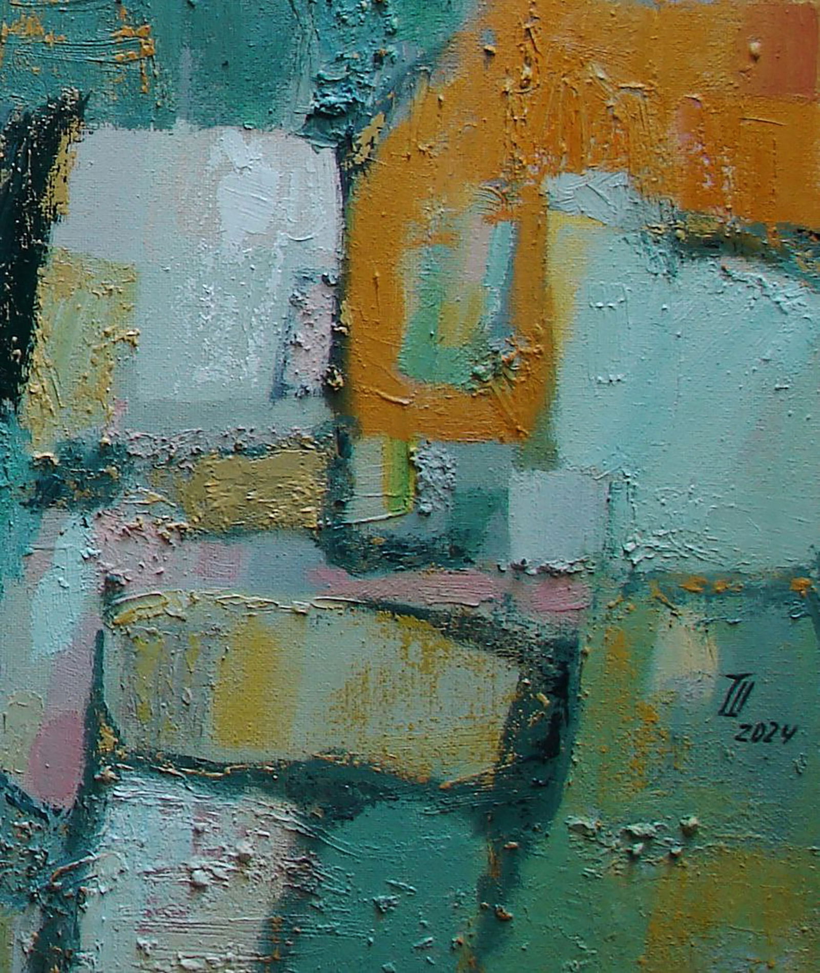 Oil painting Autumn fields Tatyana Shulyak - 2