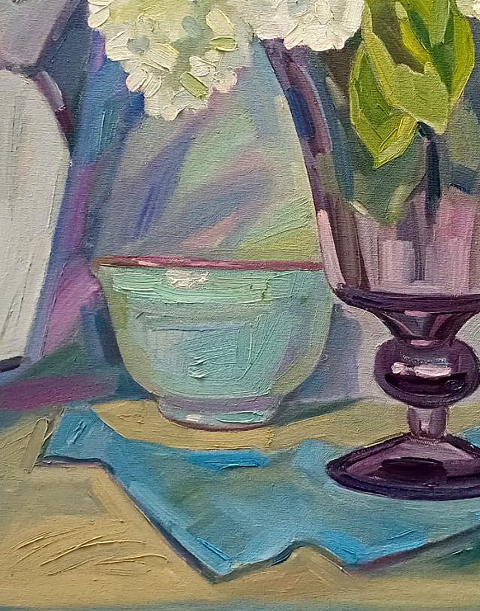 Oil painting Hydrangea Tatyana Shulyak - 4