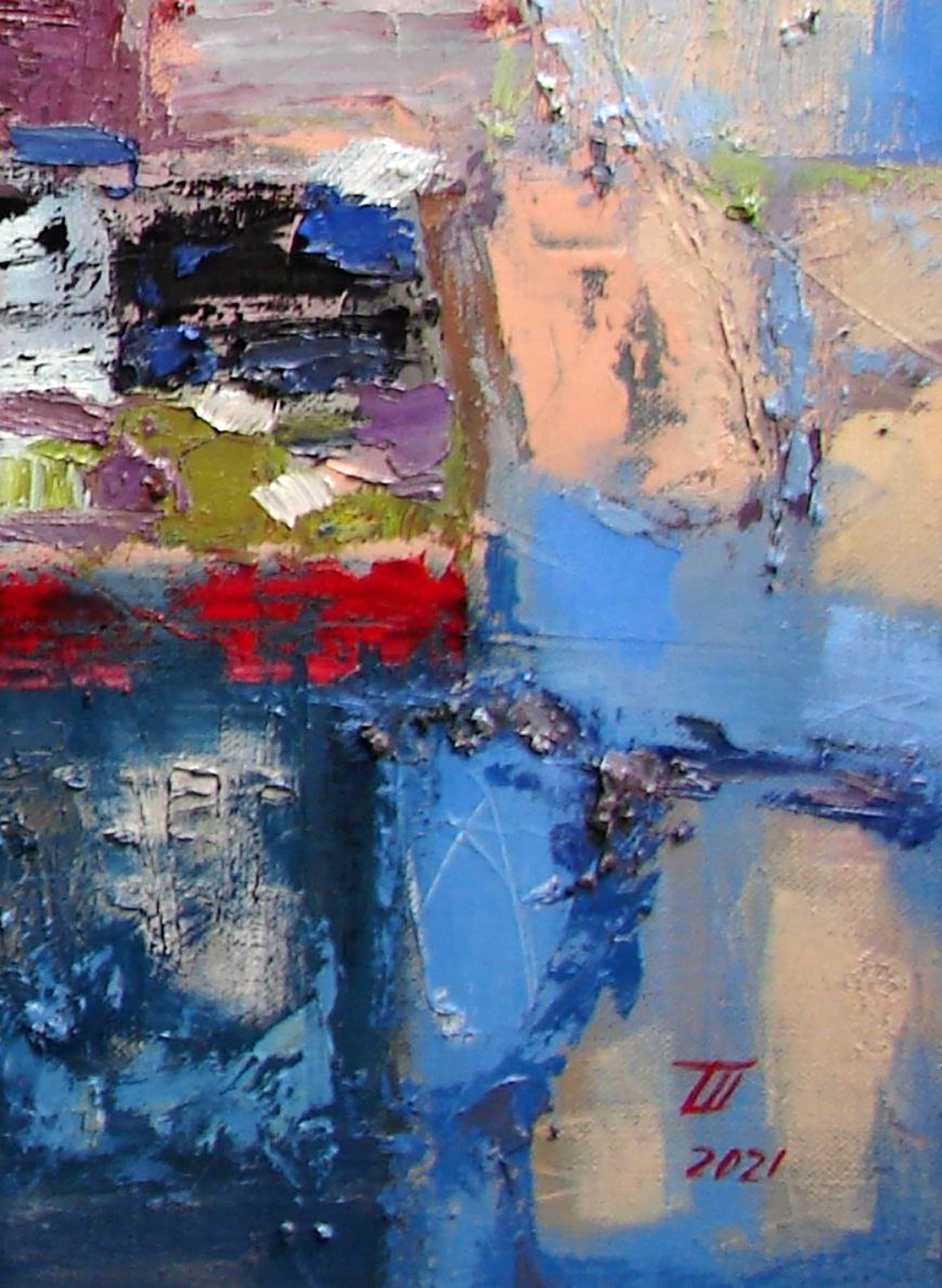 Oil painting Winter landscape Tatyana Shulyak - 3