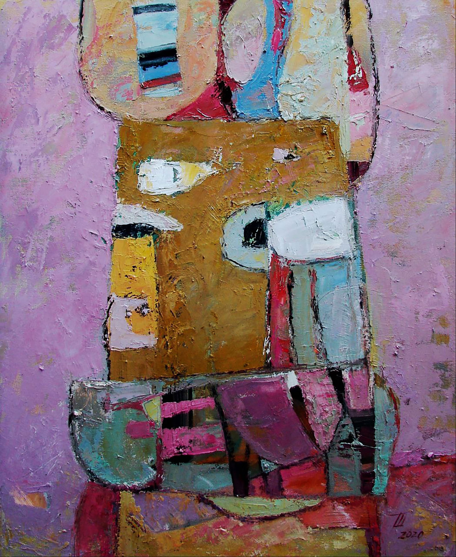 Oil painting Tower Tatyana Shulyak (1 of 7)