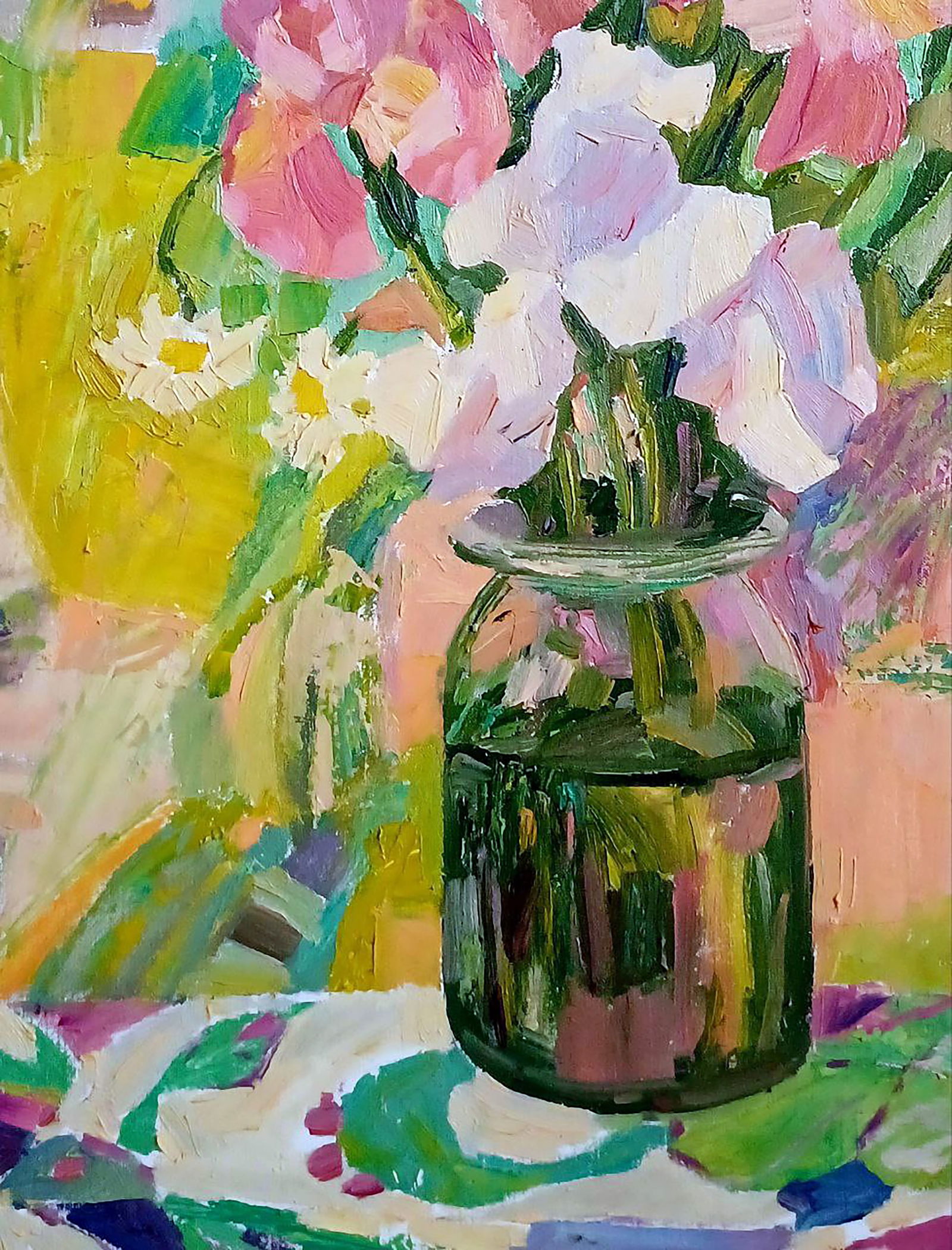 Oil painting Spring bouquet Tatyana Shulyak - 3