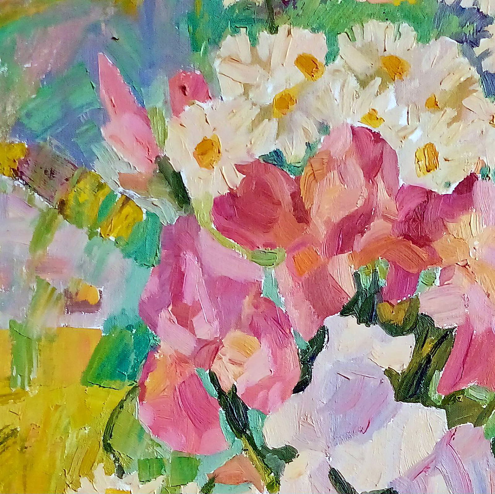 Oil painting Spring bouquet Tatyana Shulyak - 4