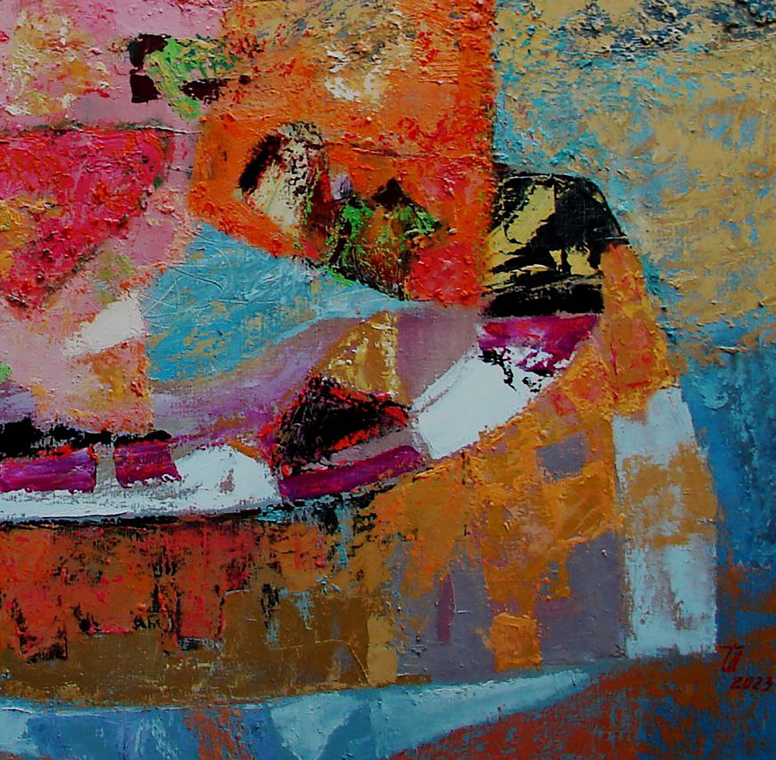 Oil painting Barbie Dreams Tatyana Shulyak - 5