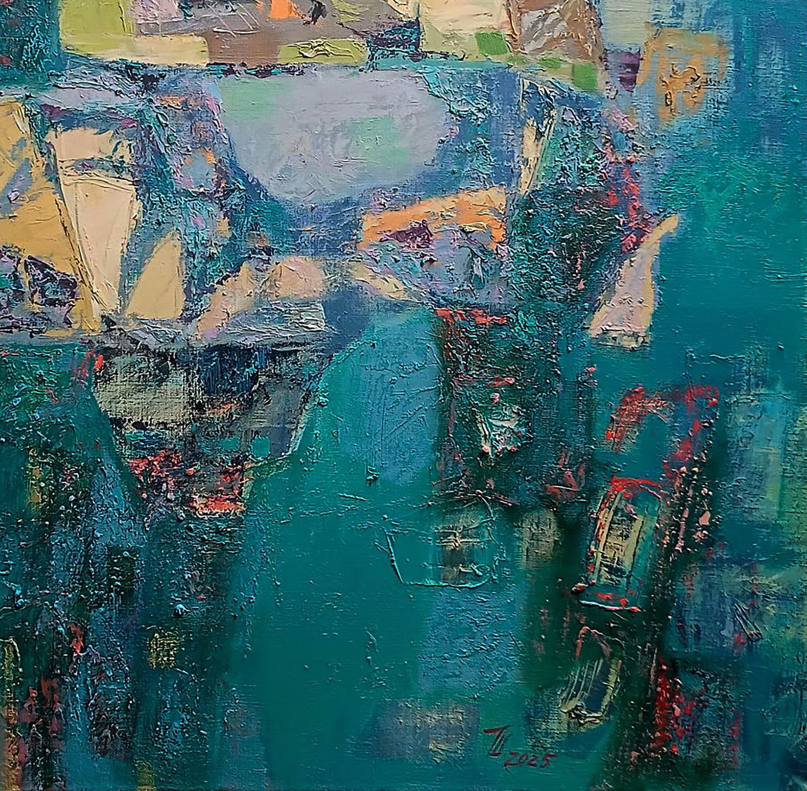 Oil painting Island of Freedom Tatyana Shulyak - 5