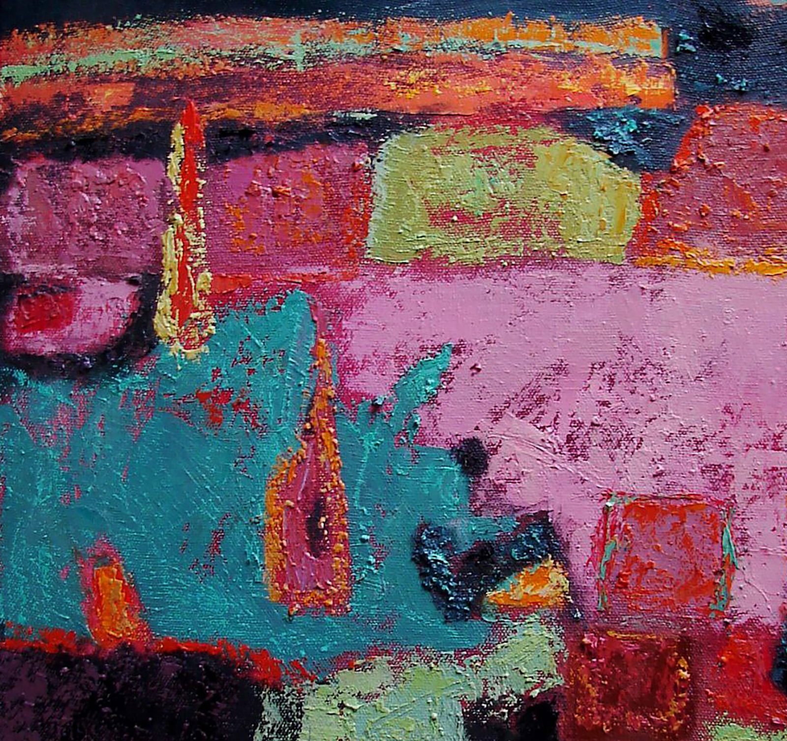 Oil painting Penetrating abstraction Tatyana Shulyak - 2