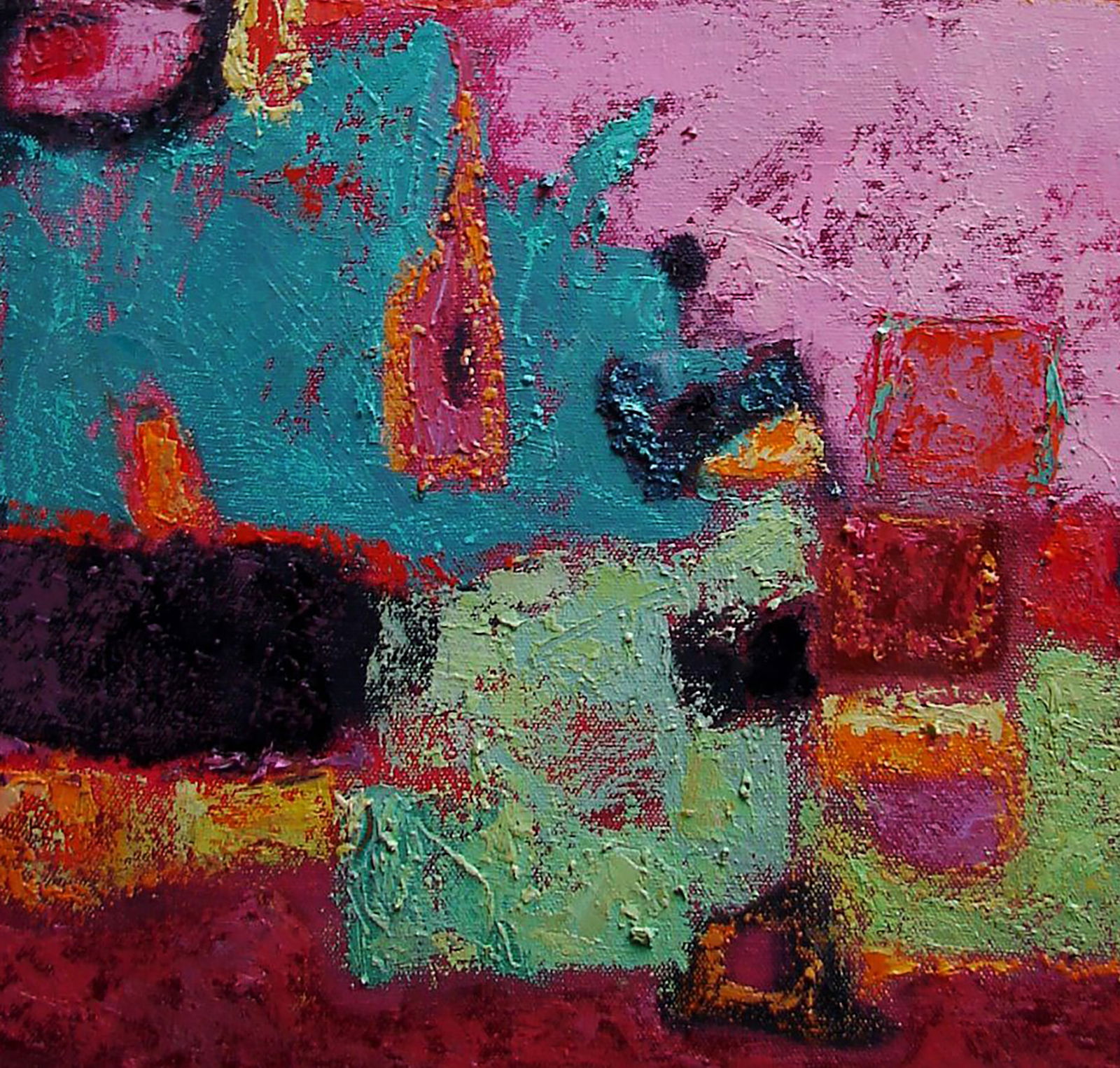 Oil painting Penetrating abstraction Tatyana Shulyak - 4