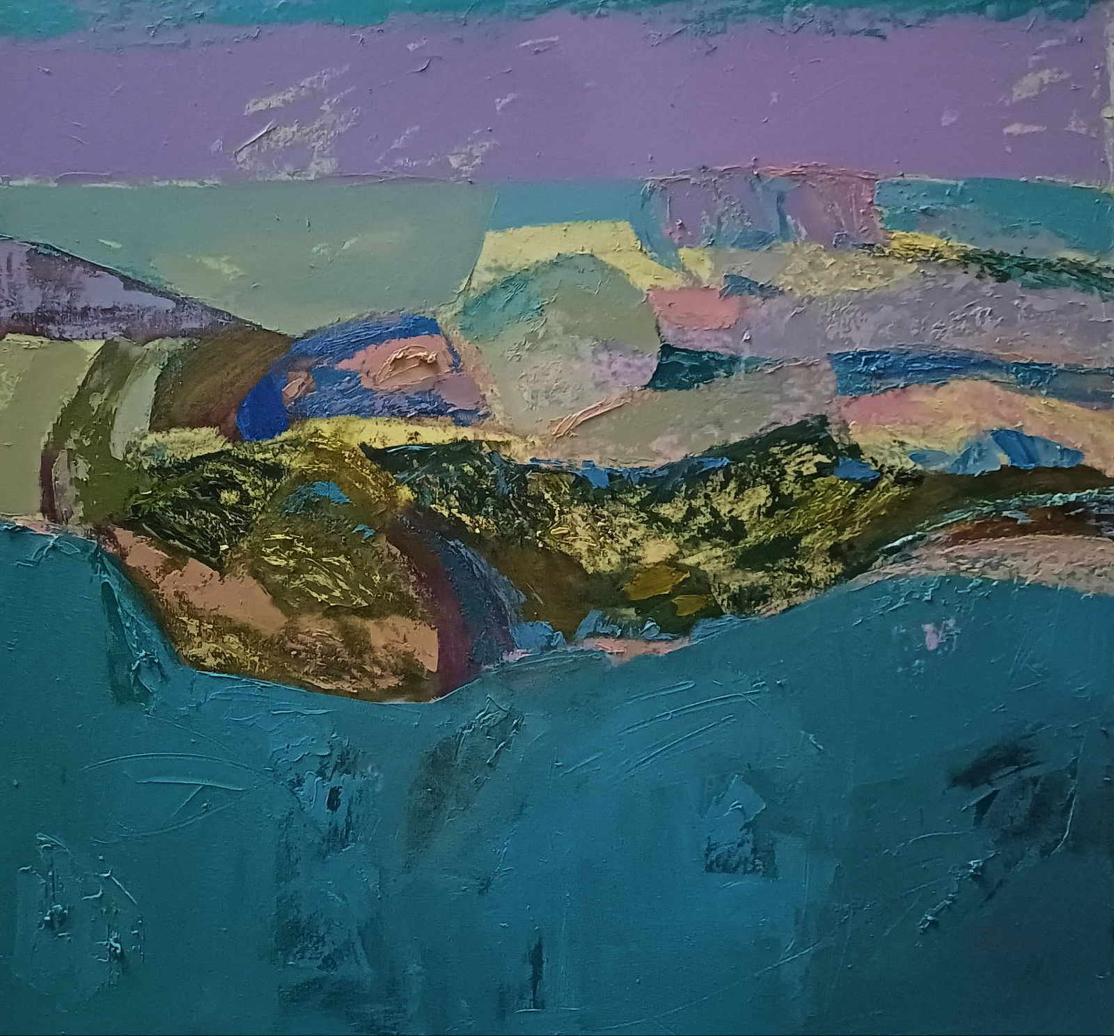 Oil painting Silence that hides untold histories Tatyana Shulyak: Title: Oil painting Silence that hides untold histories Tatyana Shulyak Description: 86SHUL Painter: Tatyana Shulyak Size: 65x70 cm/25.59x27.55 inches Components: oil, canvas Original painting