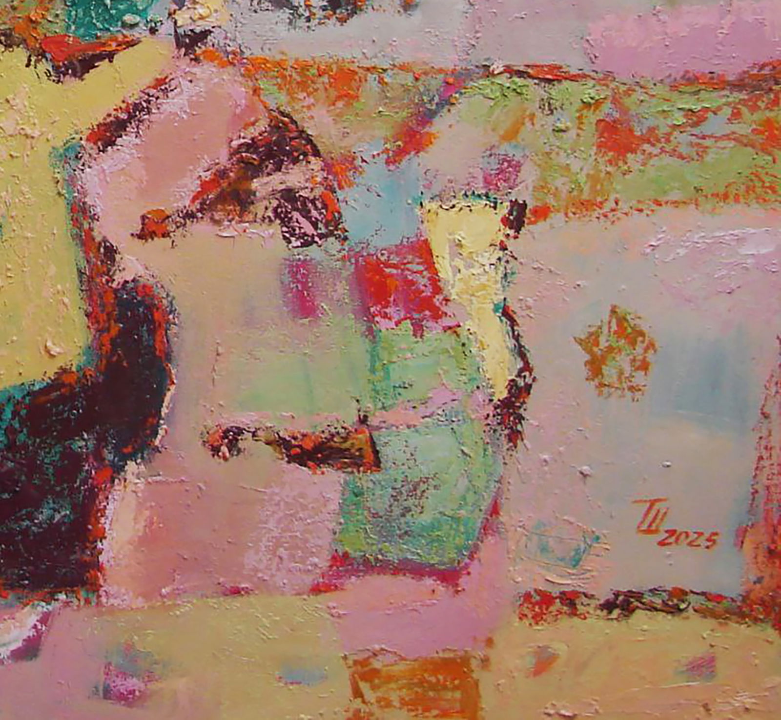 Oil painting Pastel landscape Tatyana Shulyak - 2