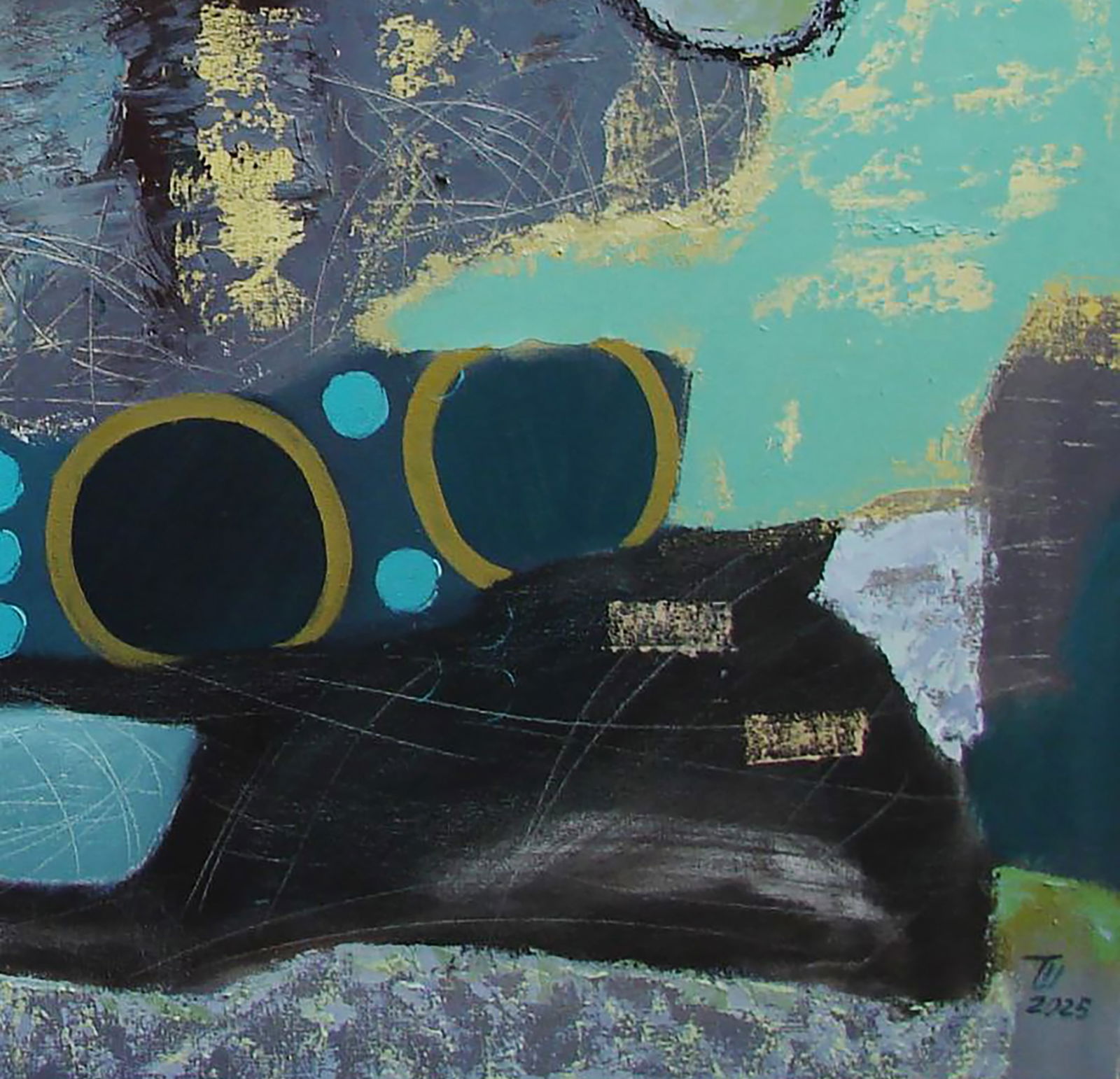 Oil painting Find your treasure in abstraction Tatyana Shulyak - 2