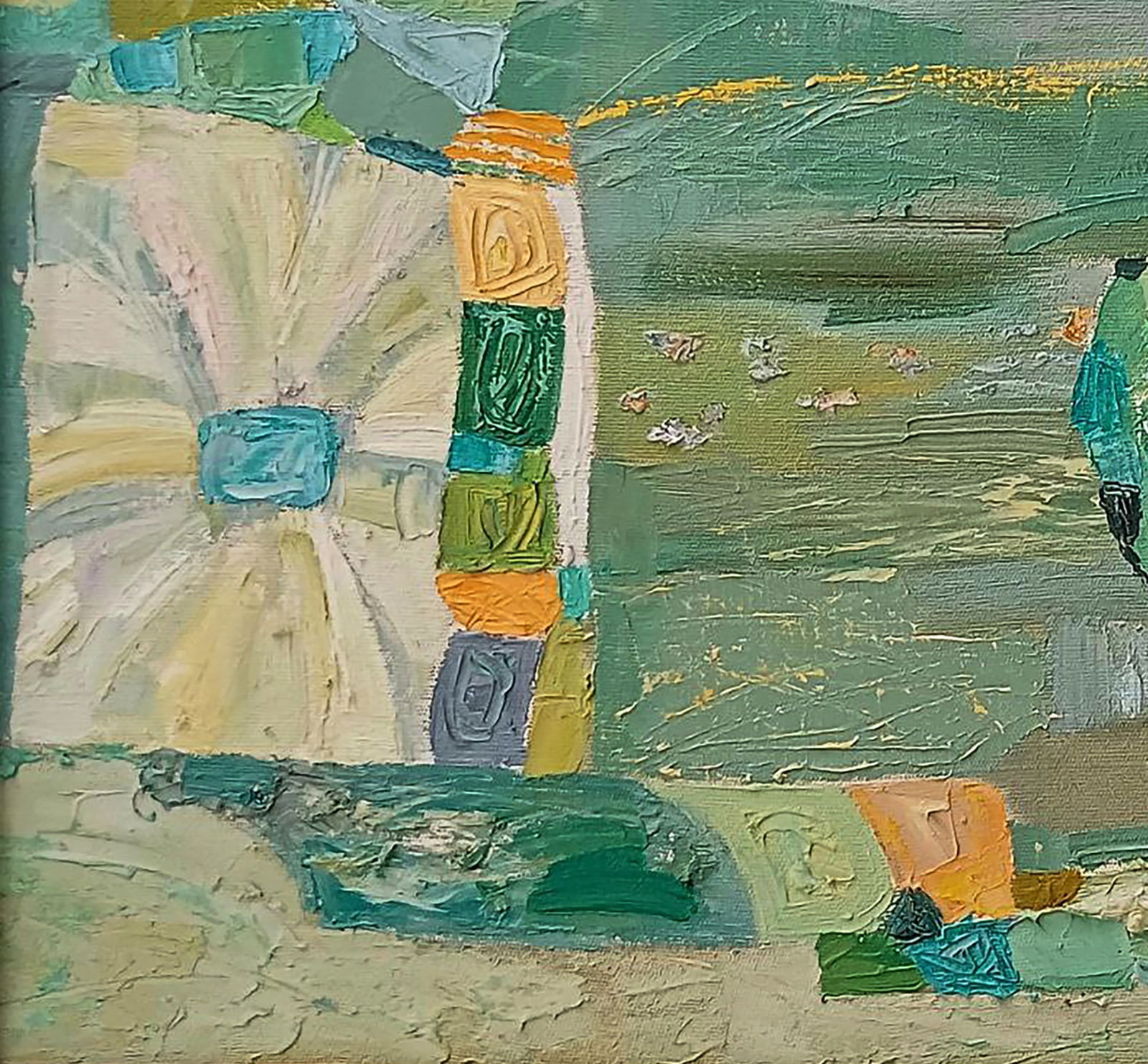 Oil painting Harmony of green Tatyana Shulyak - 3