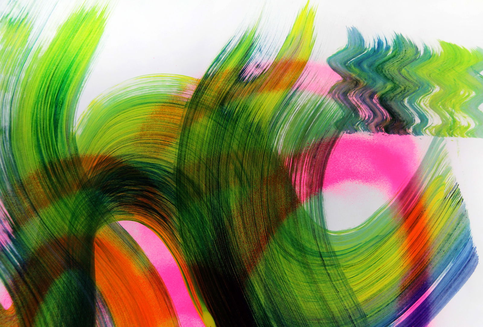 Acrylic painting Wave of life Anatoliy Menkiv - 5