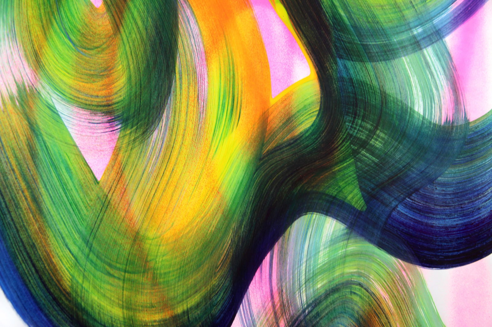 Acrylic painting Wave of life Anatoliy Menkiv - 9